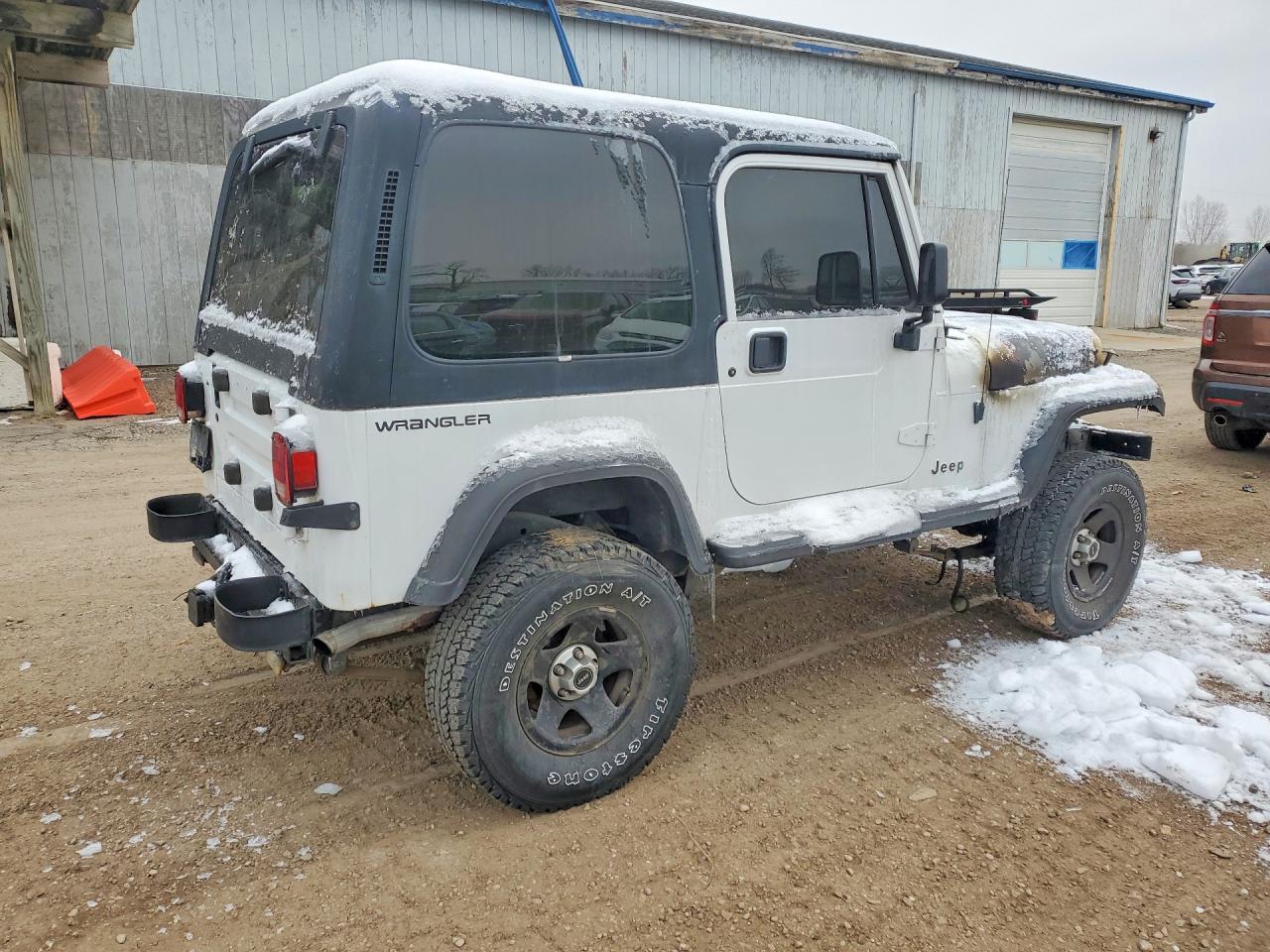 1995 Jeep Wrangler / Yj Se White vin: 1J4FY29S2SP207884