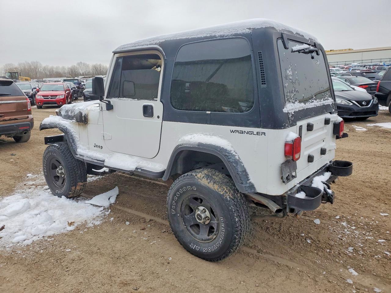 1995 Jeep Wrangler / Yj Se White vin: 1J4FY29S2SP207884