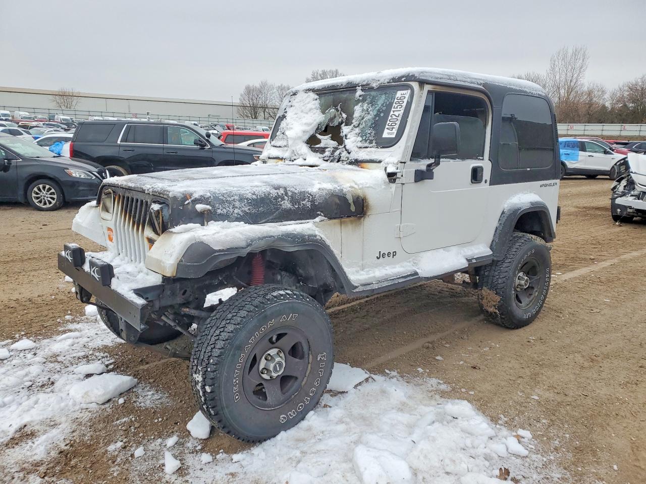 1995 Jeep Wrangler / Yj Se White vin: 1J4FY29S2SP207884