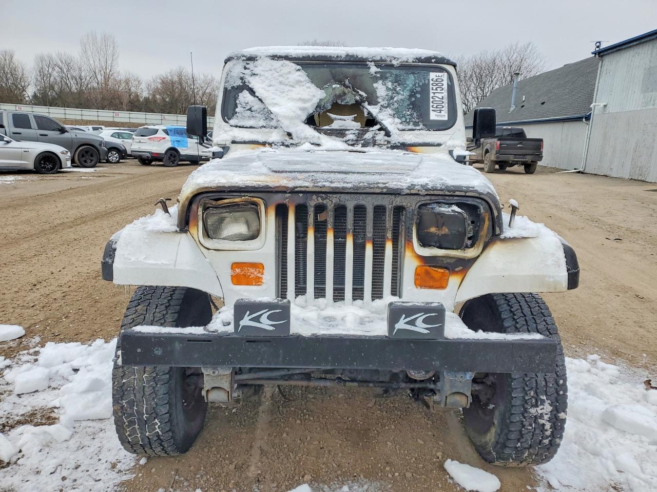 1995 Jeep Wrangler / Yj Se White vin: 1J4FY29S2SP207884