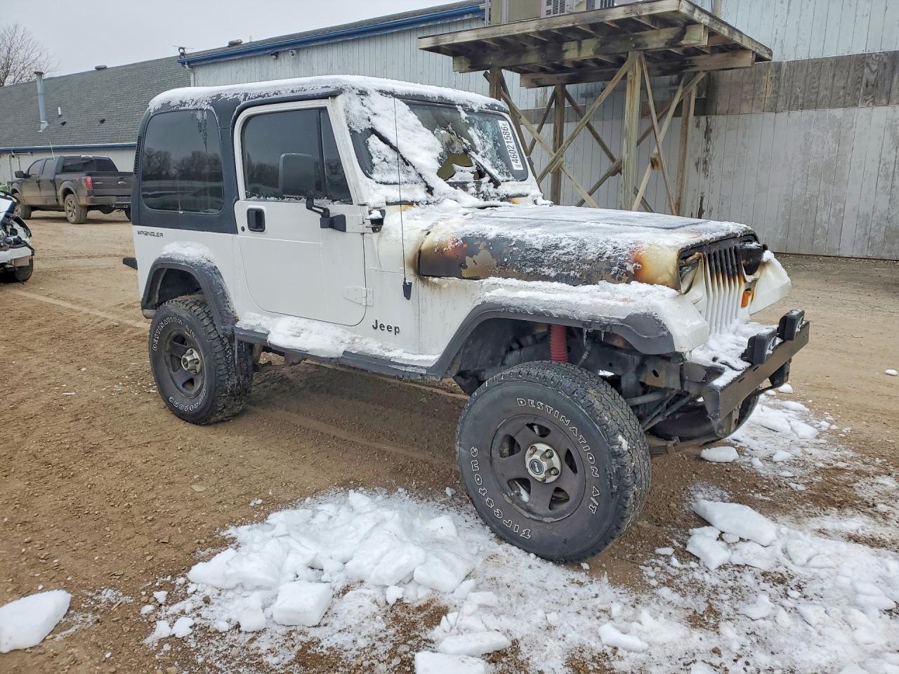 1995 Jeep Wrangler / Yj Se White vin: 1J4FY29S2SP207884