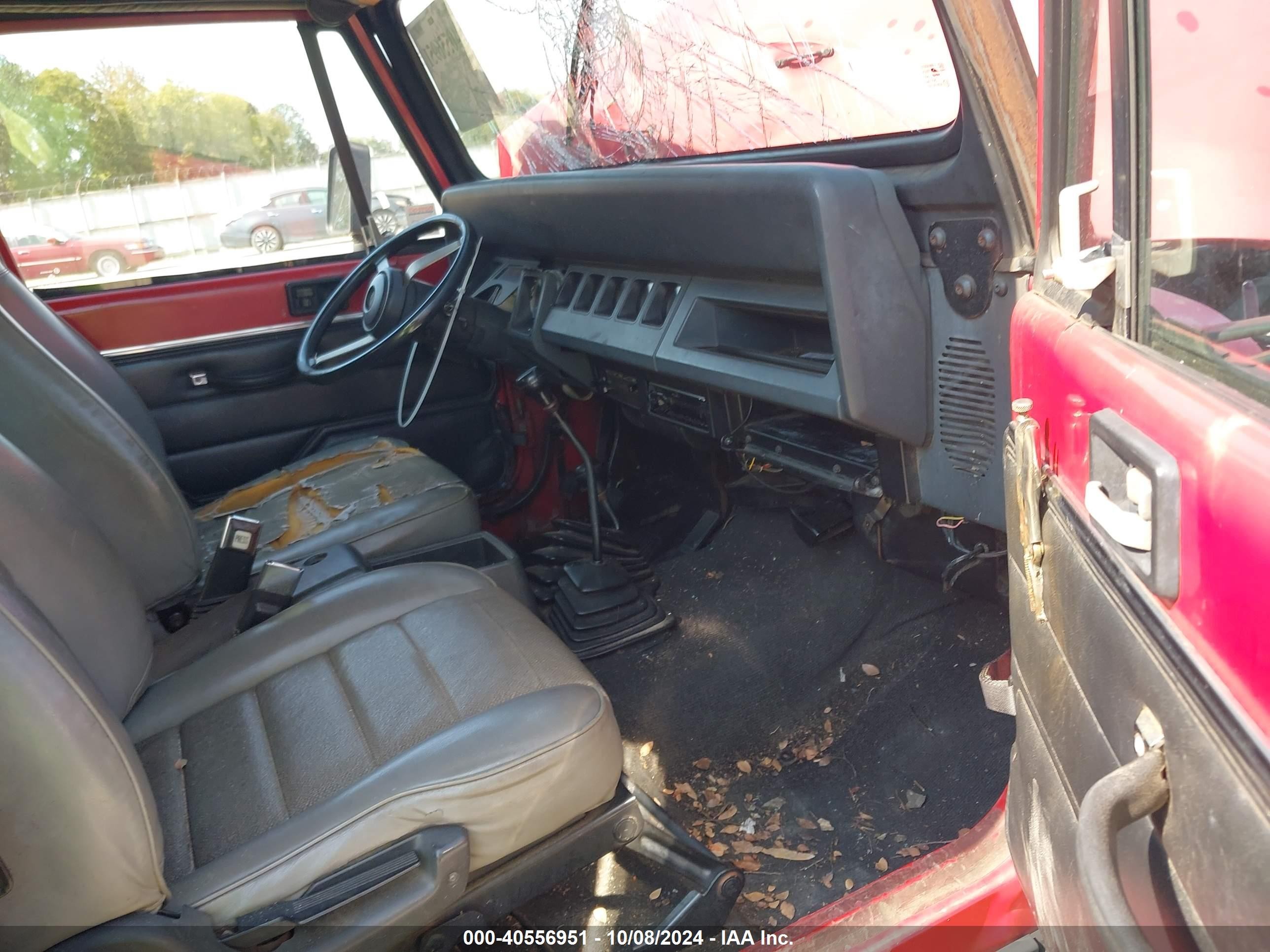 1995 Jeep Wrangler / Yj Se Red vin: 1J4FY29S4SP202850