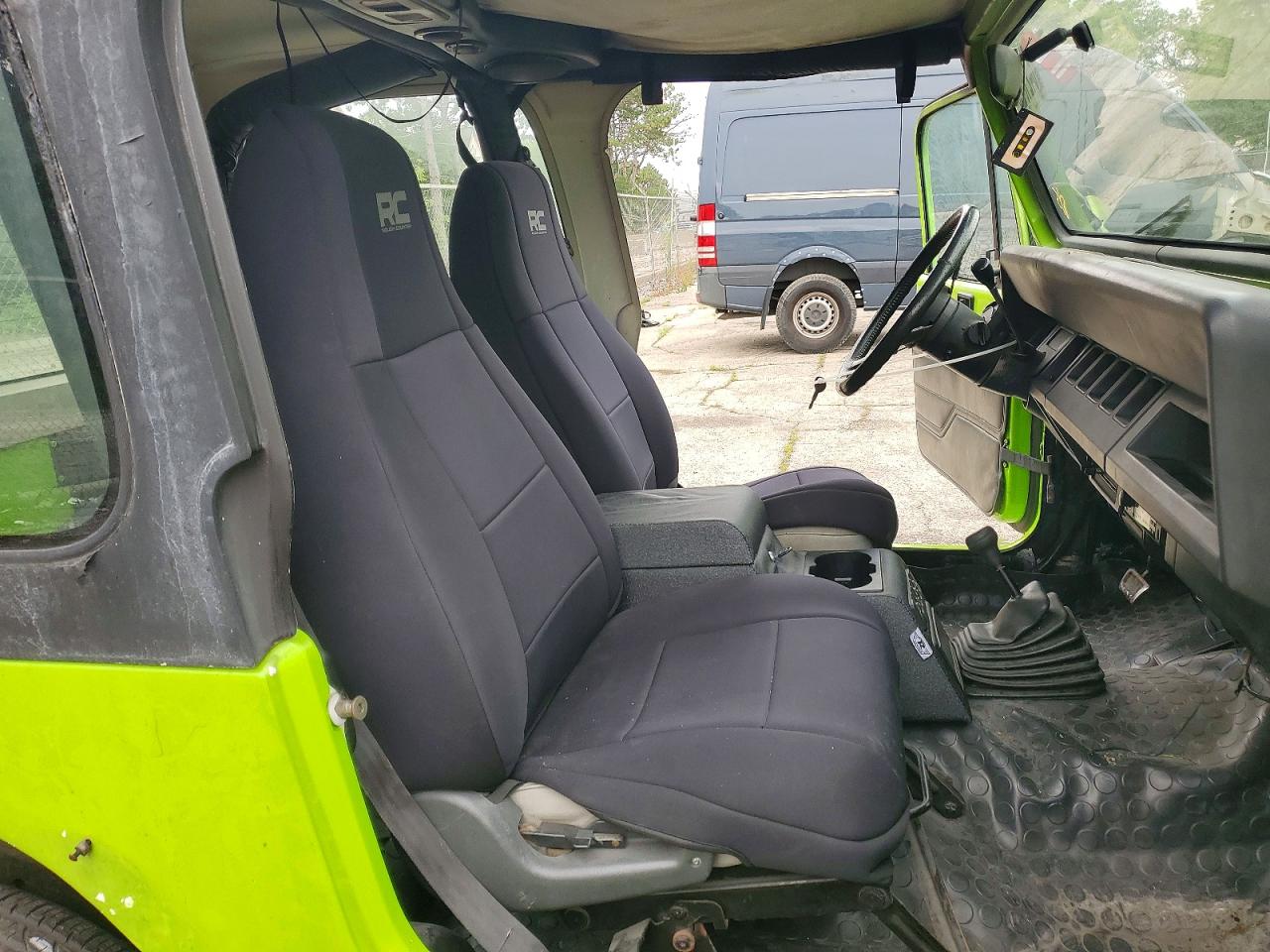 1995 Jeep Wrangler / Yj Se Green vin: 1J4FY29S7SP226771