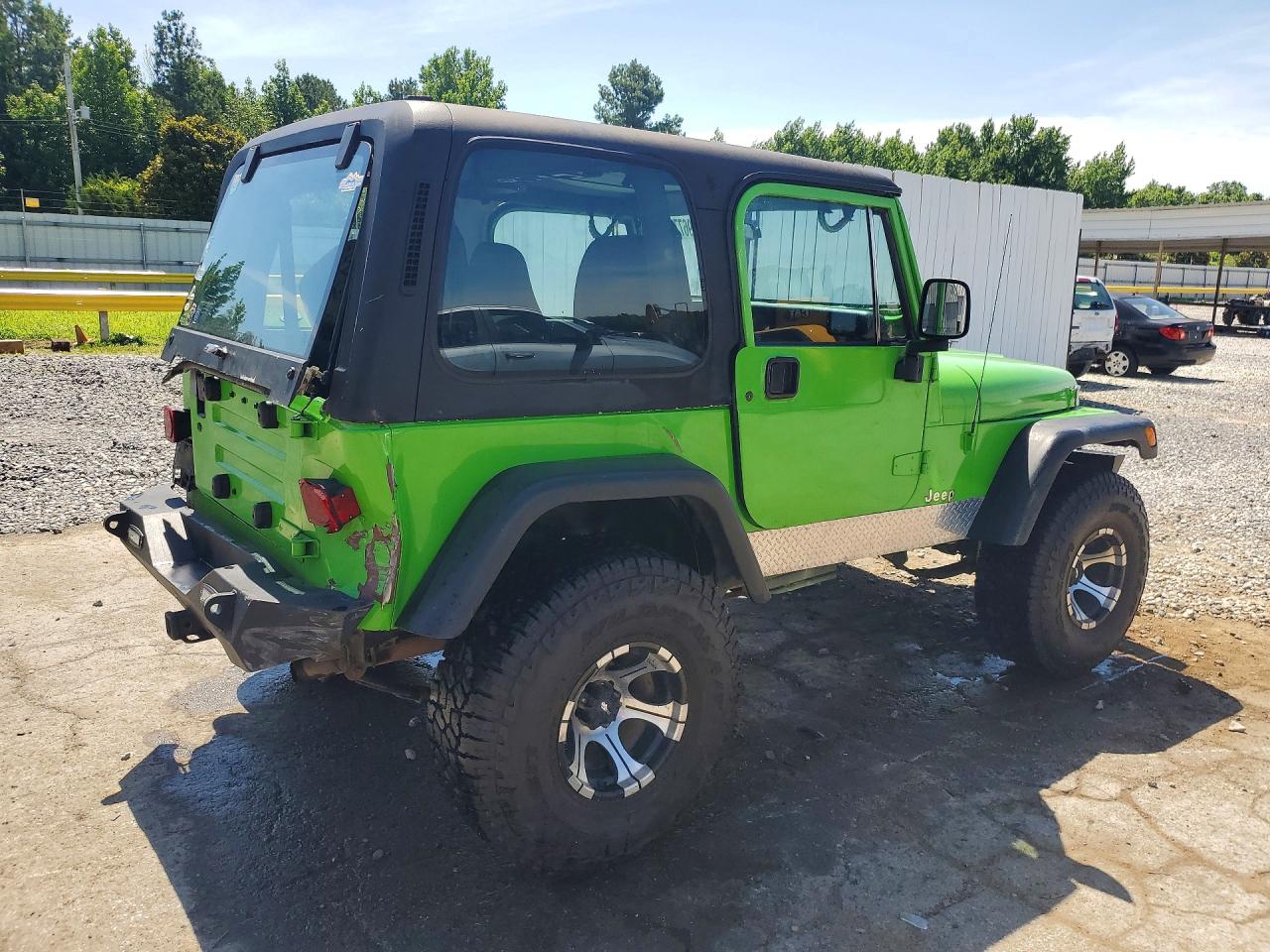 1994 Jeep Wrangler / Yj Se Green vin: 1J4FY29S8RP446950