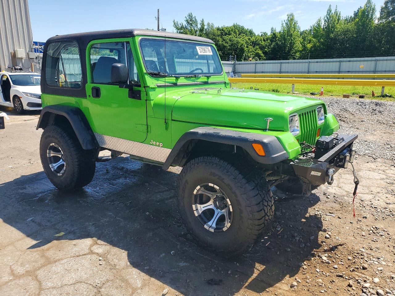 1994 Jeep Wrangler / Yj Se Green vin: 1J4FY29S8RP446950