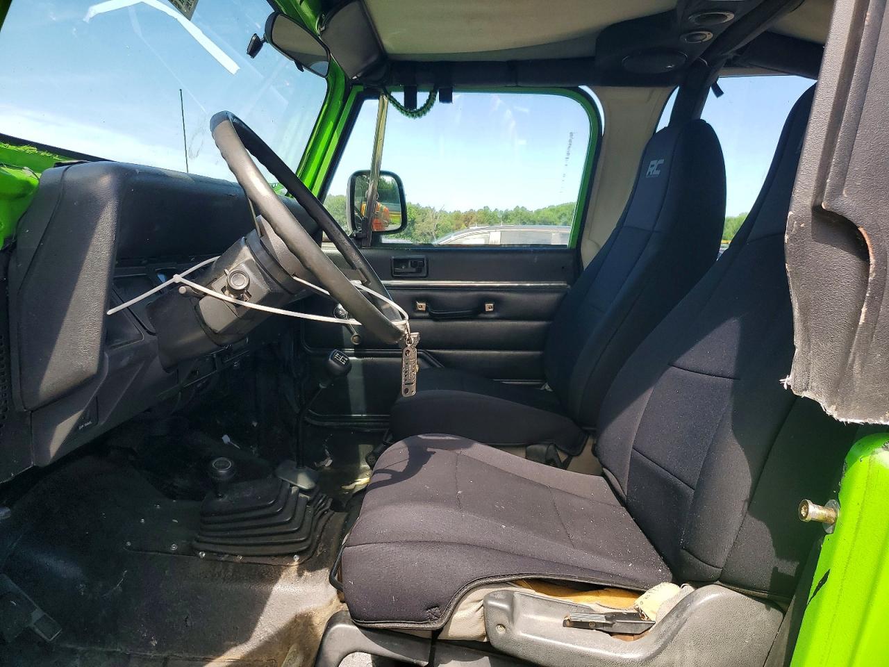 1994 Jeep Wrangler / Yj Se Green vin: 1J4FY29S8RP446950