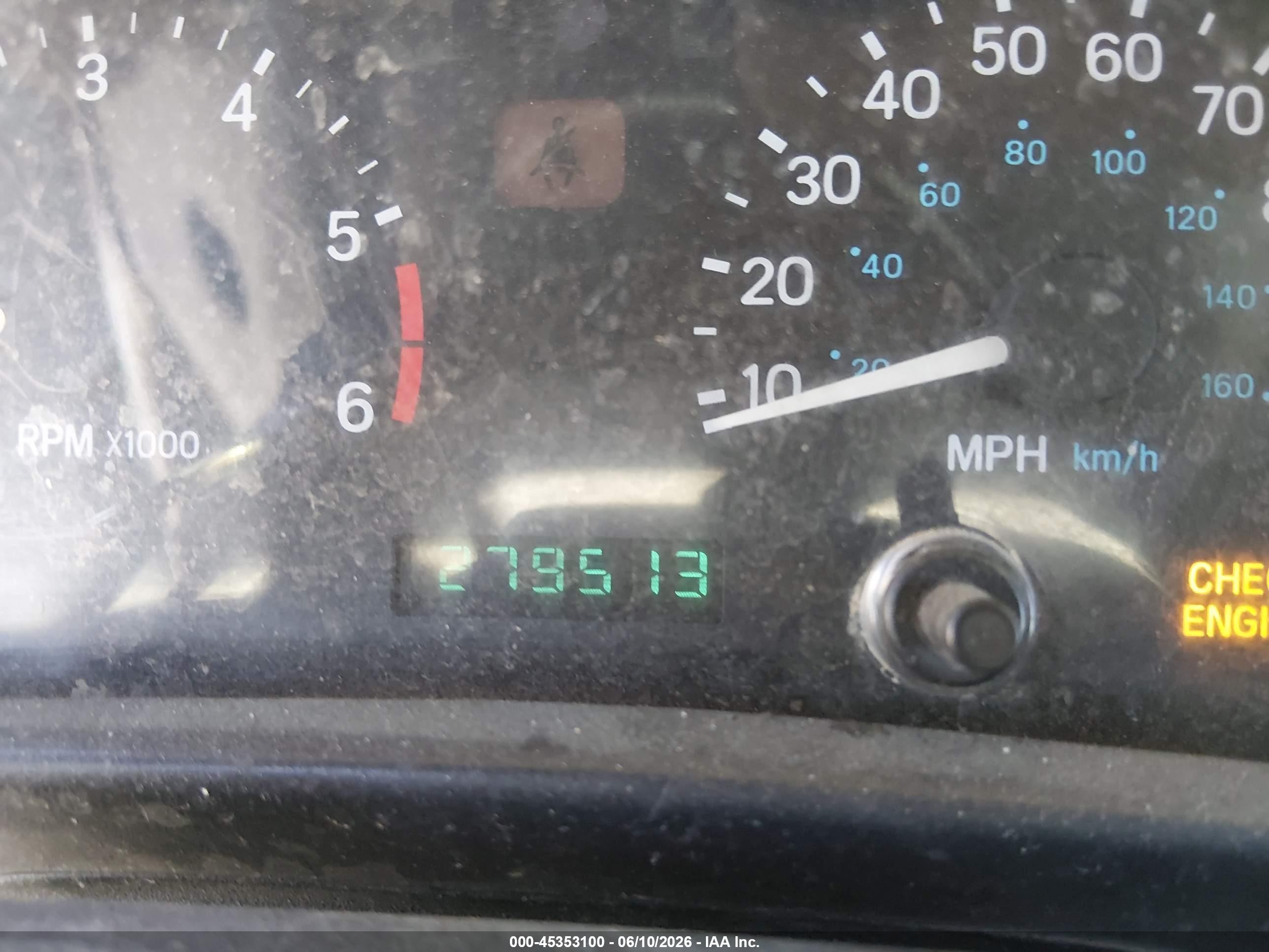 1997 Jeep Wrangler Sahara Gray vin: 1J4FY49S0VP522392
