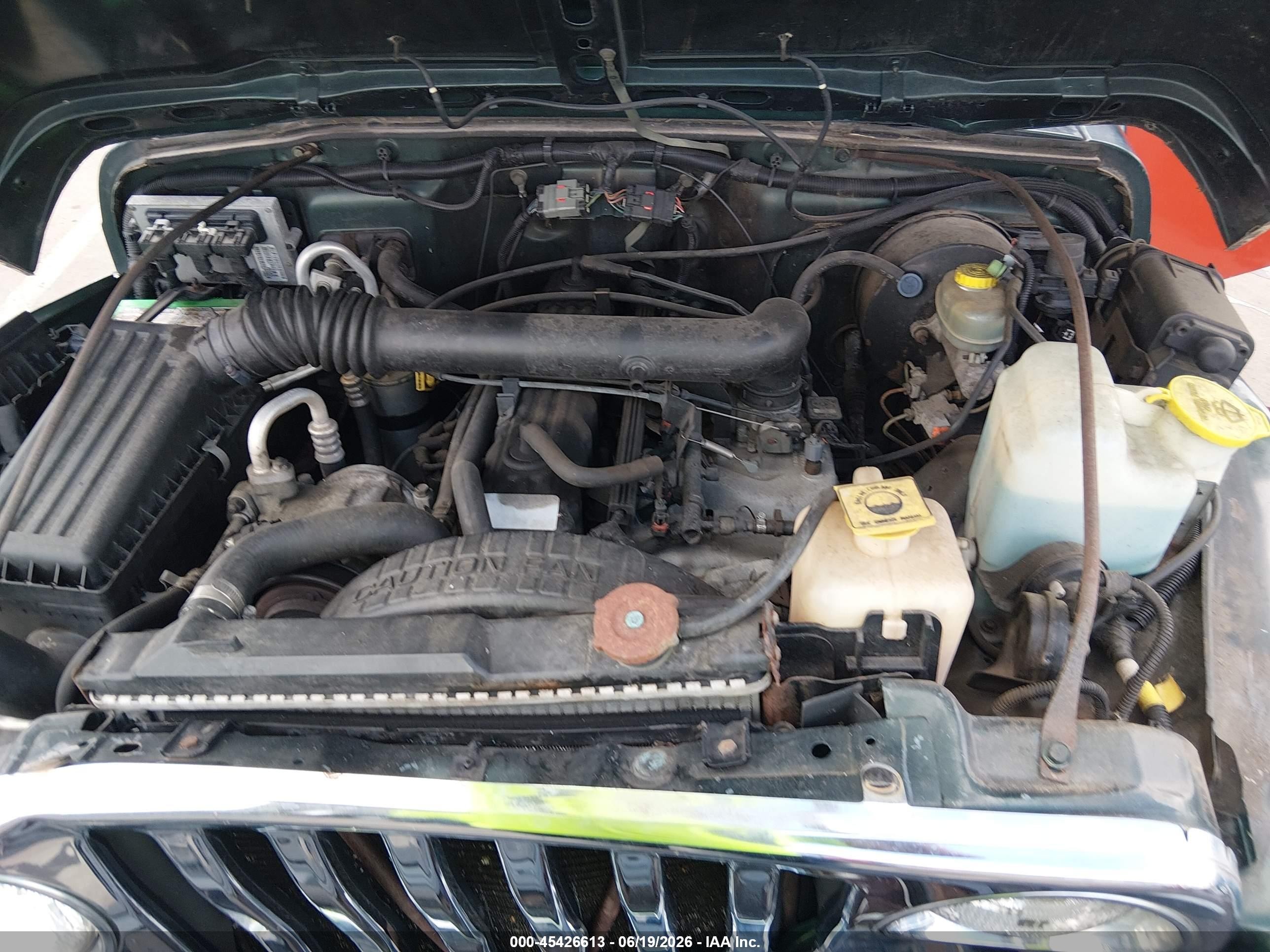 1999 Jeep Wrangler Sahara Black vin: 1J4FY49S1XP435782