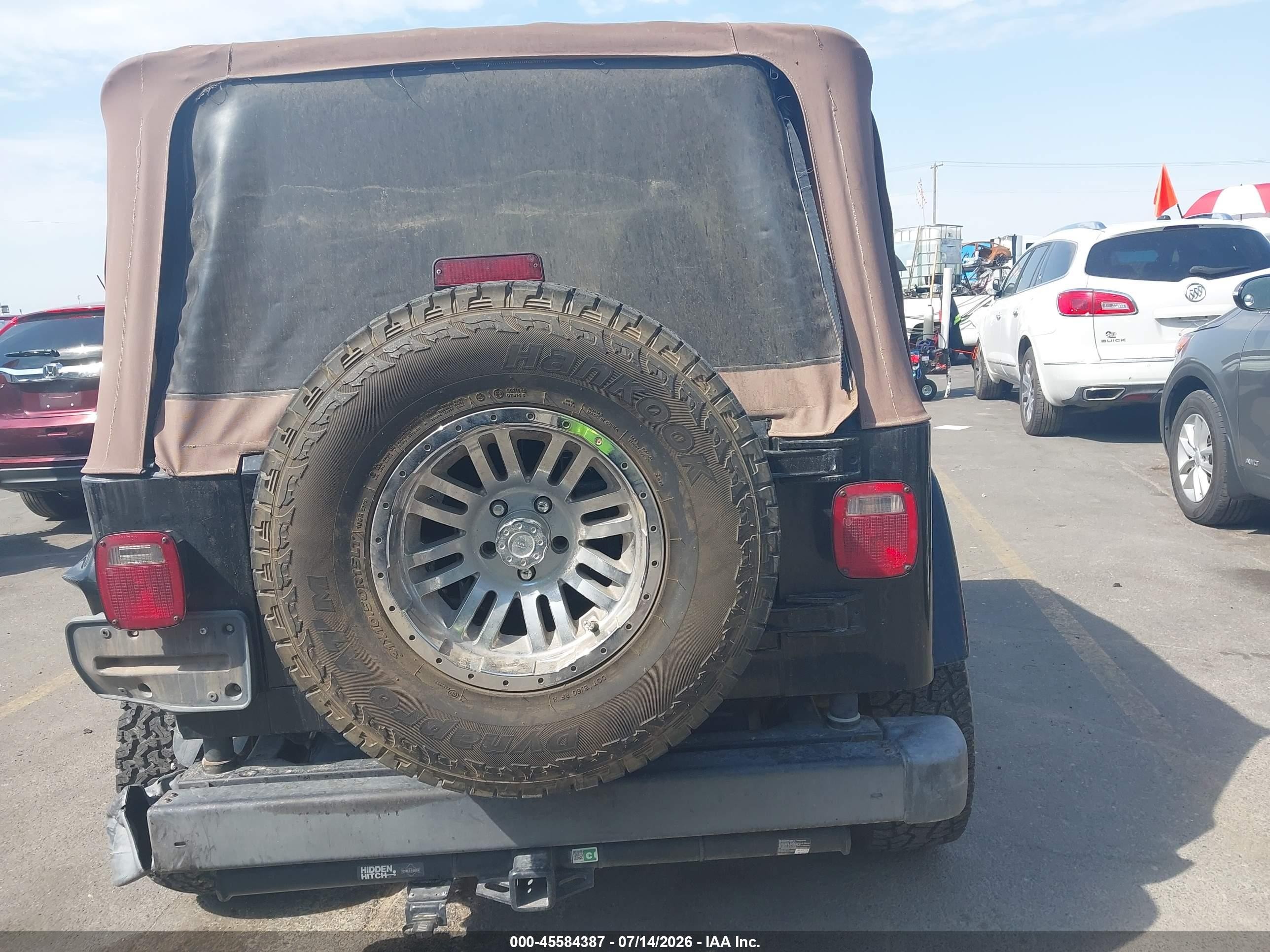 1999 Jeep Wrangler Sahara Черный vin: 1J4FY49S2XP432065