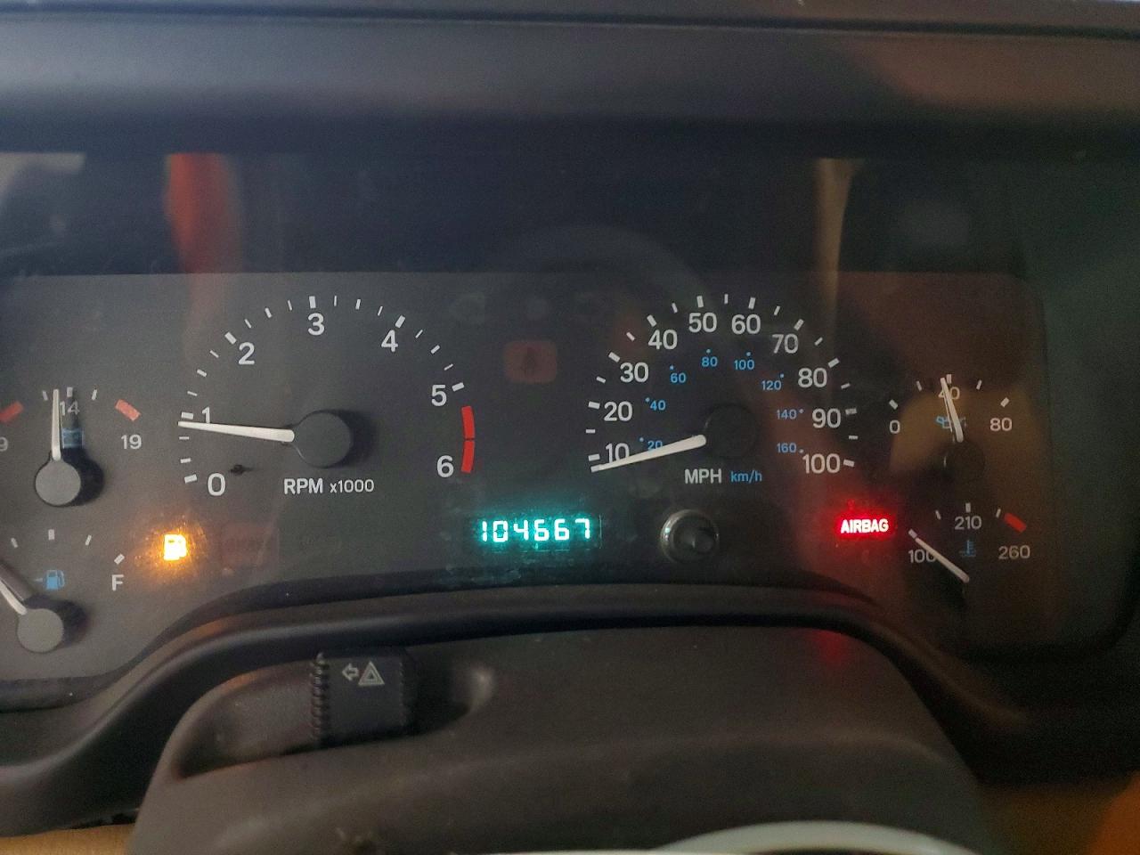 1998 Jeep Wrangler / Tj Sahara Зеленый vin: 1J4FY49S6WP726664
