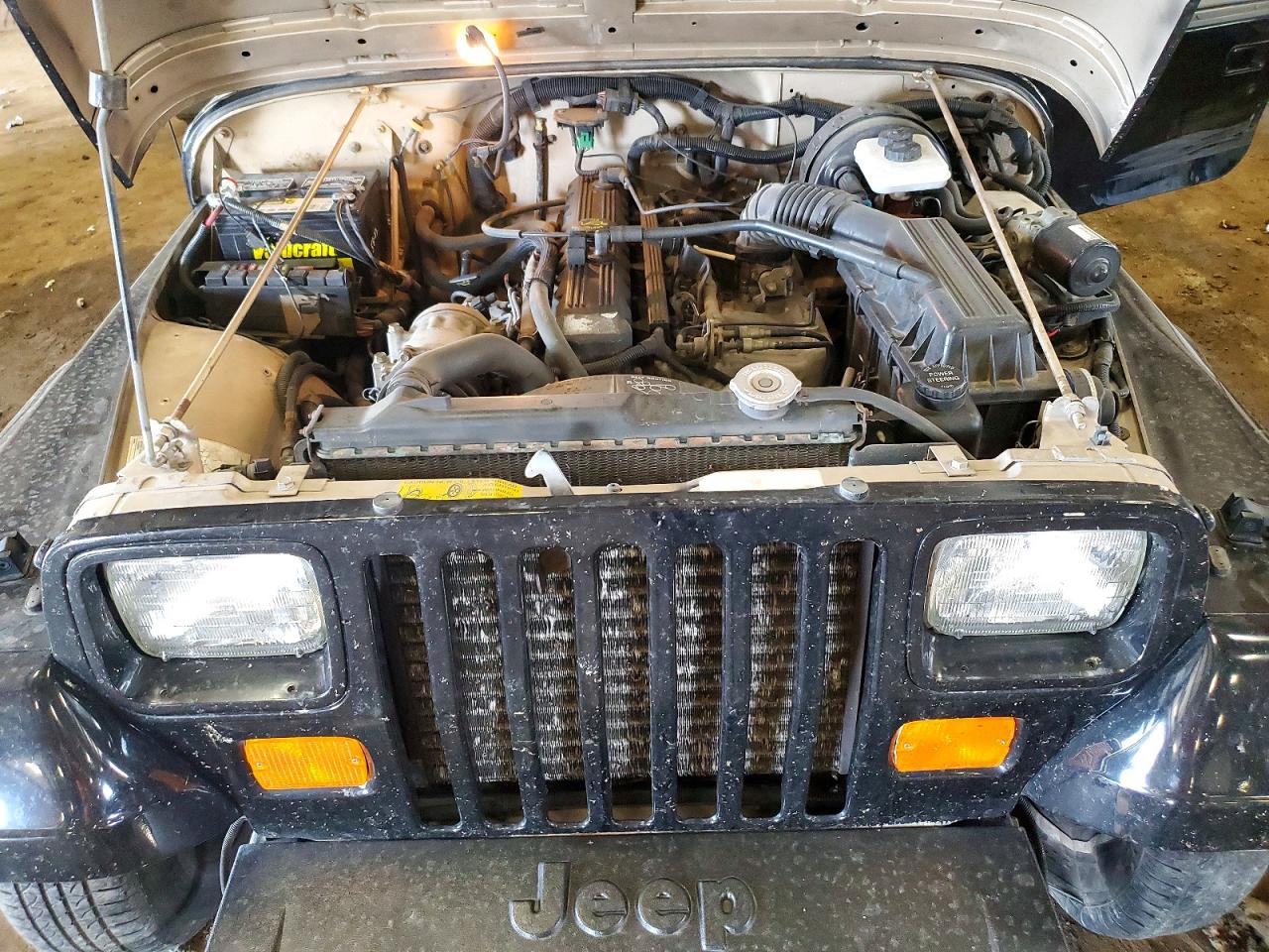 1993 Jeep Wrangler / Yj Sahara Black vin: 1J4FY49S7PP202716