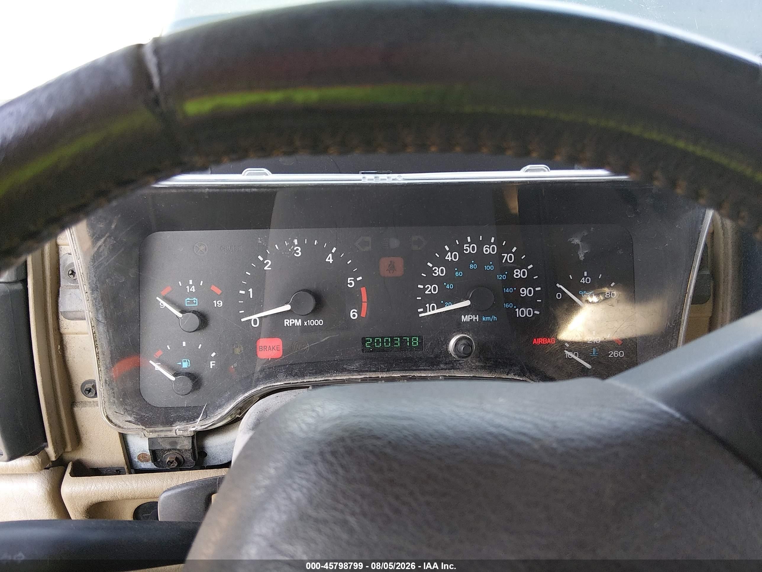 1999 Jeep Wrangler Sahara Green vin: 1J4FY49S7XP431347