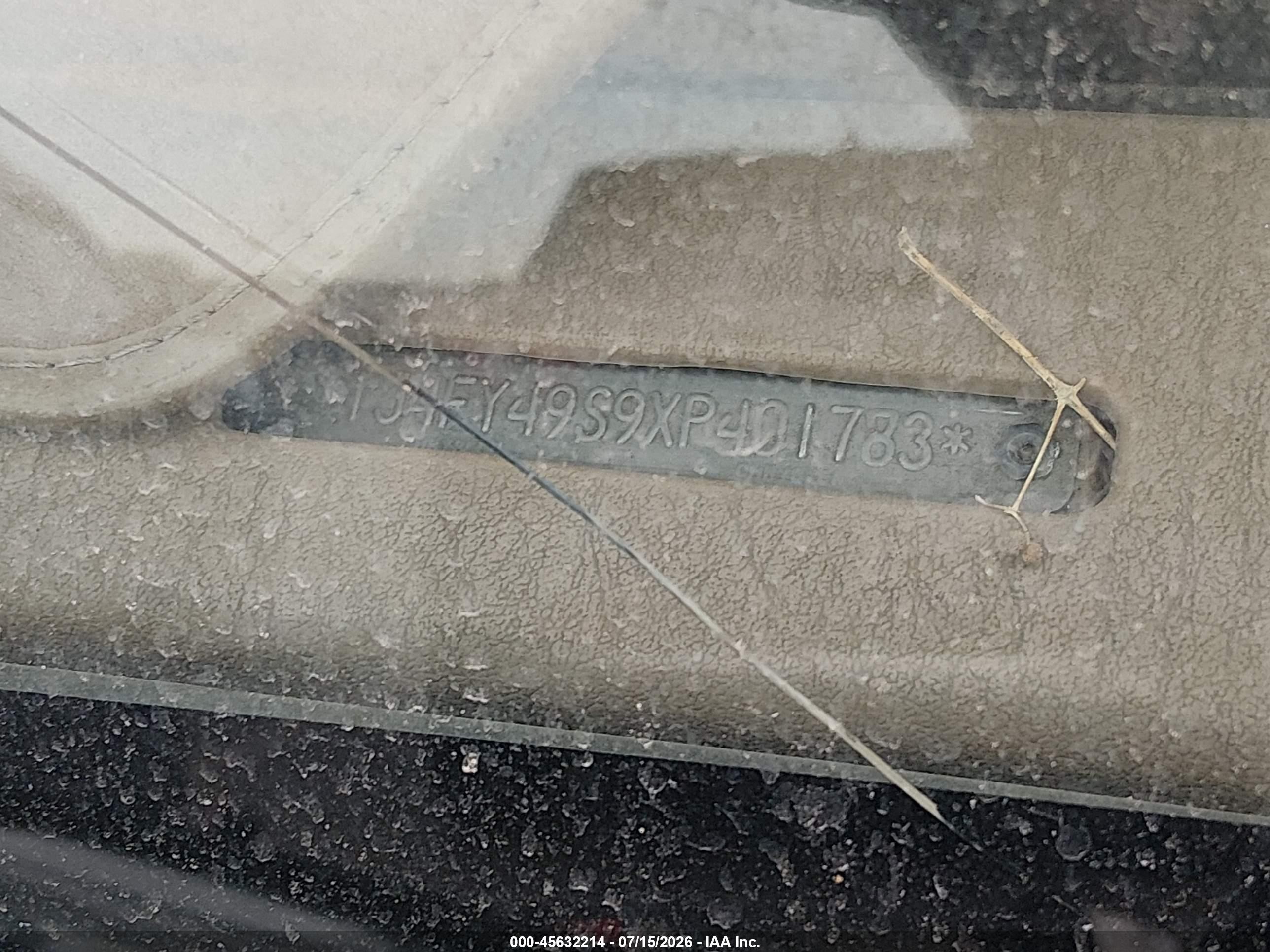 1999 Jeep Wrangler Sahara Green vin: 1J4FY49S9XP401783