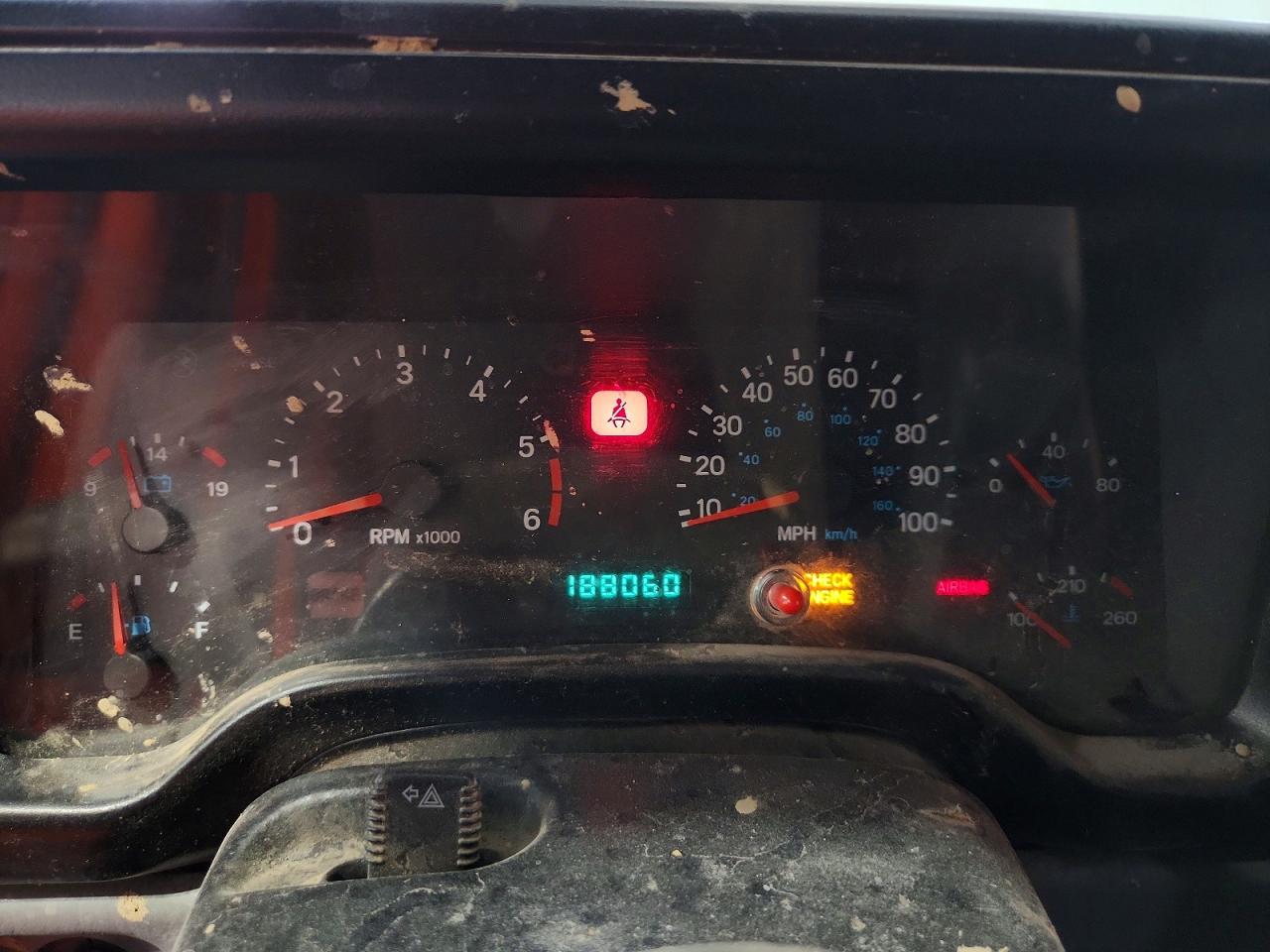 1999 Jeep Wrangler / Tj Sahara Gray vin: 1J4FY49S9XP448246