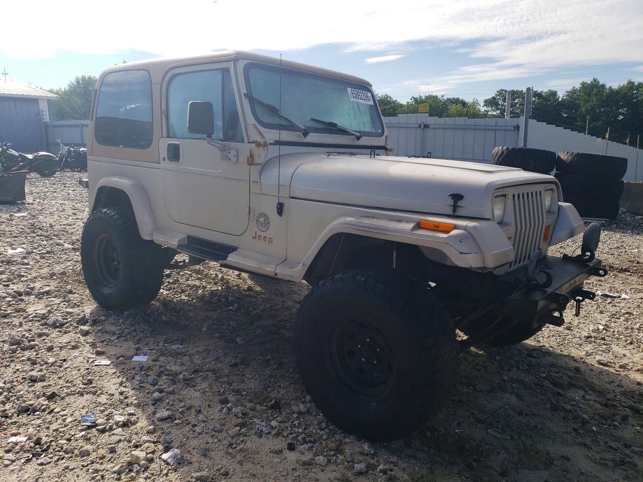 1995 Jeep Wrangler / Yj Sahara Tan vin: 1J4FY49SXSP246962