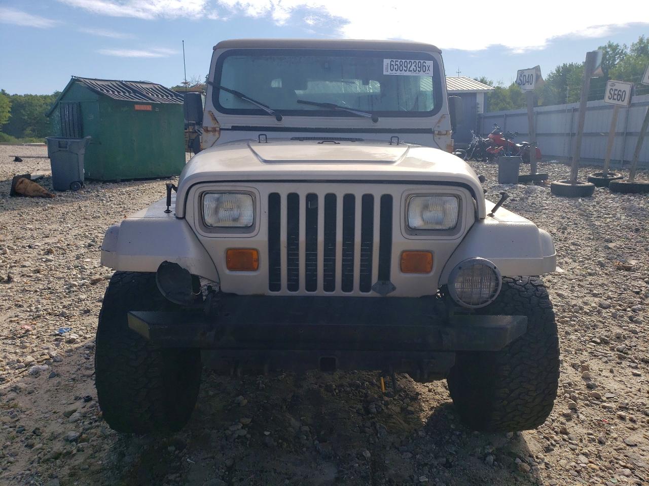 1995 Jeep Wrangler / Yj Sahara Tan vin: 1J4FY49SXSP246962