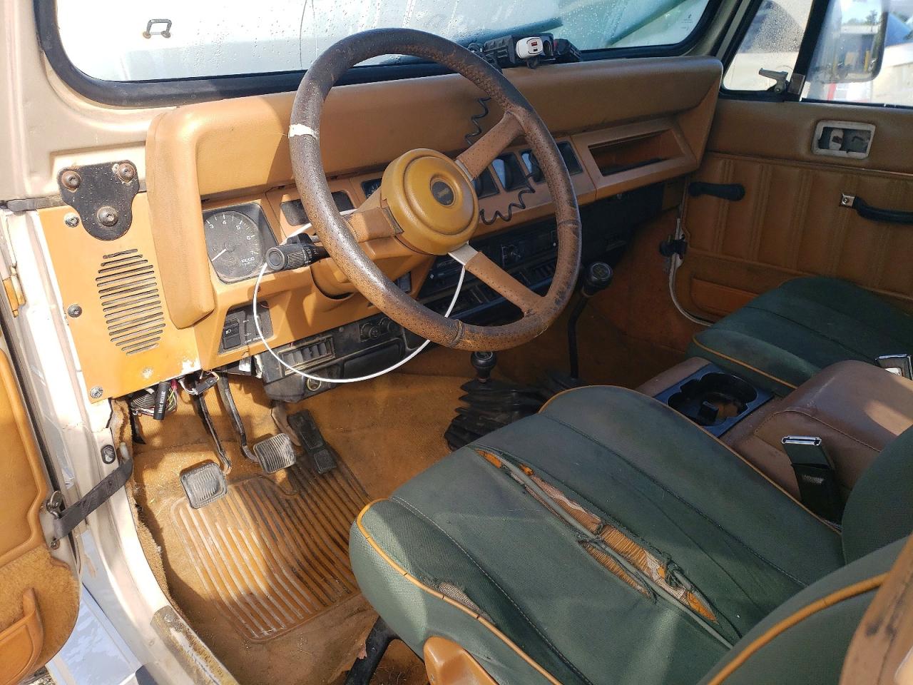 1995 Jeep Wrangler / Yj Sahara Tan vin: 1J4FY49SXSP246962
