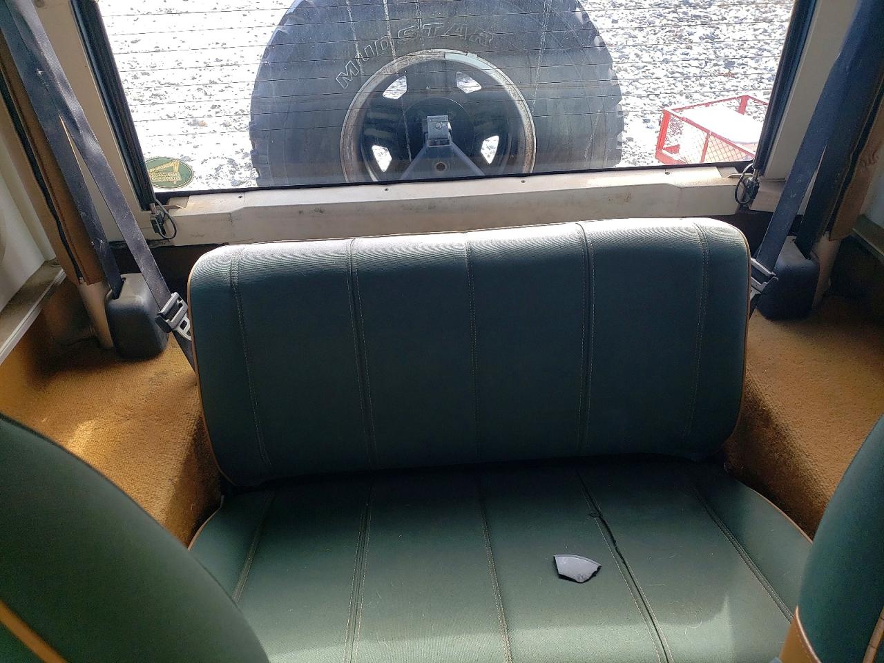 1995 Jeep Wrangler / Yj Sahara Tan vin: 1J4FY49SXSP246962