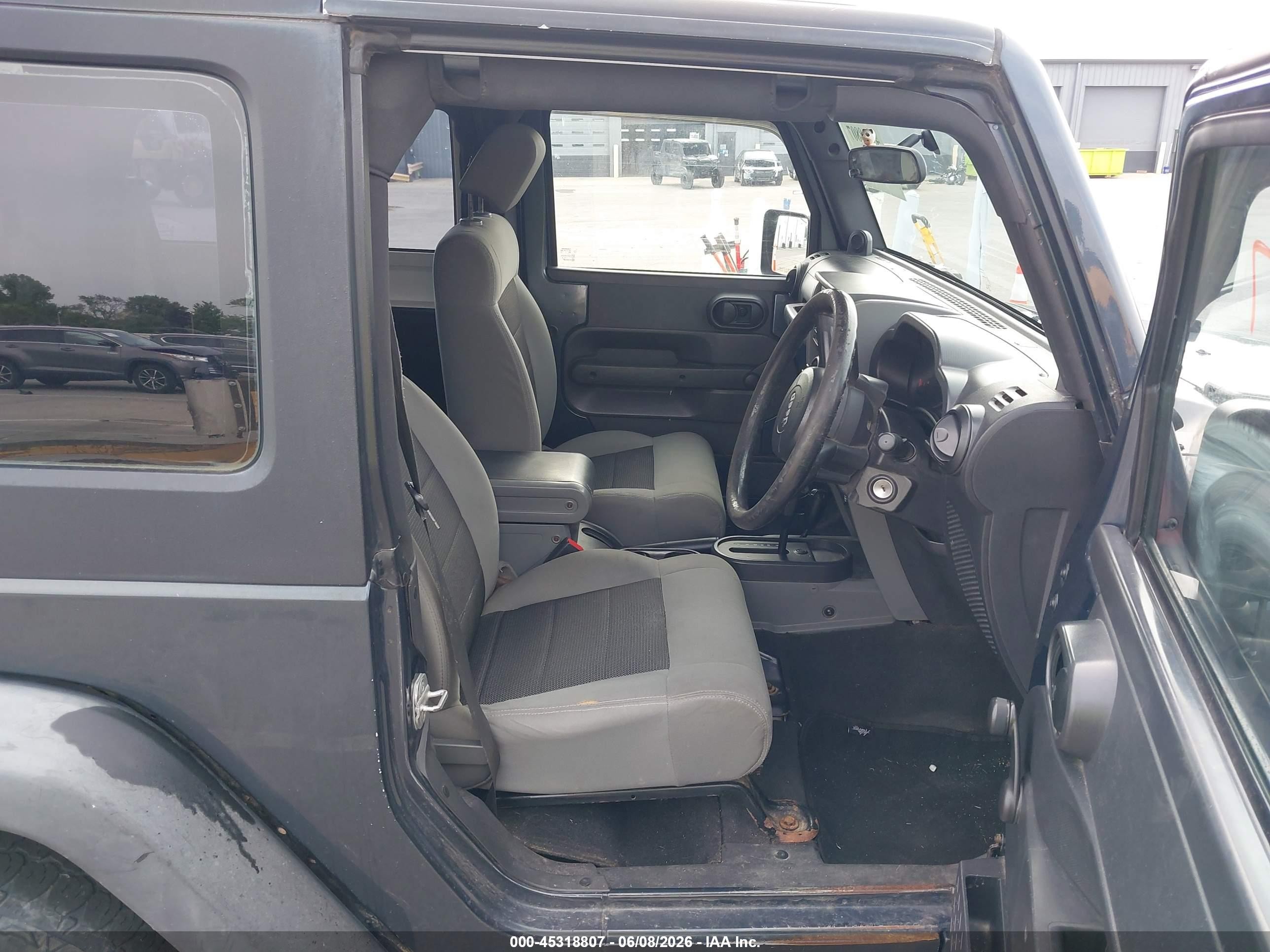 2008 Jeep Wrangler X Rhd Black vin: 1J4FZ24158L570143