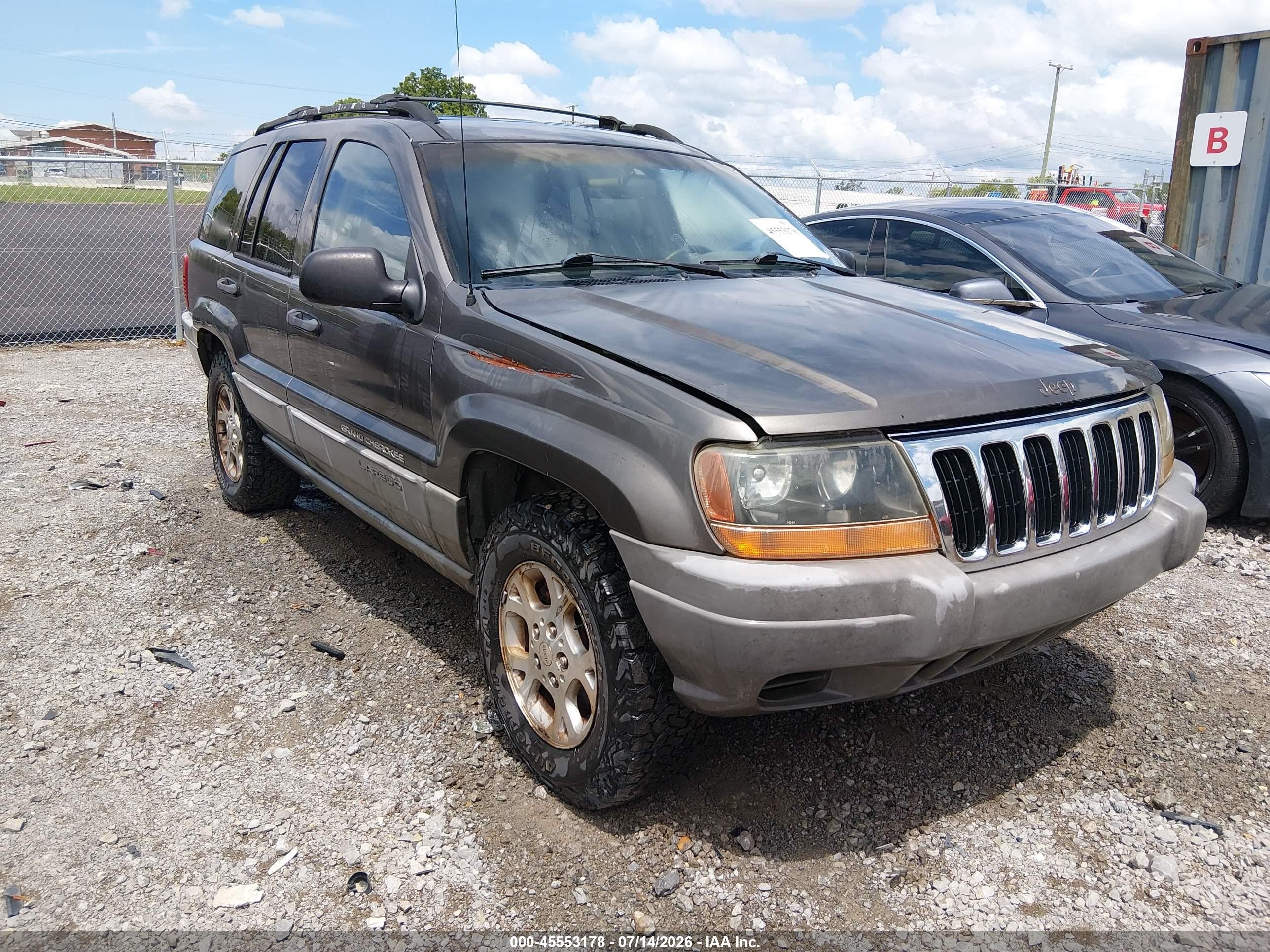 2000 Jeep Grand Cherokee Laredo Brown vin: 1J4G248S3YC413038