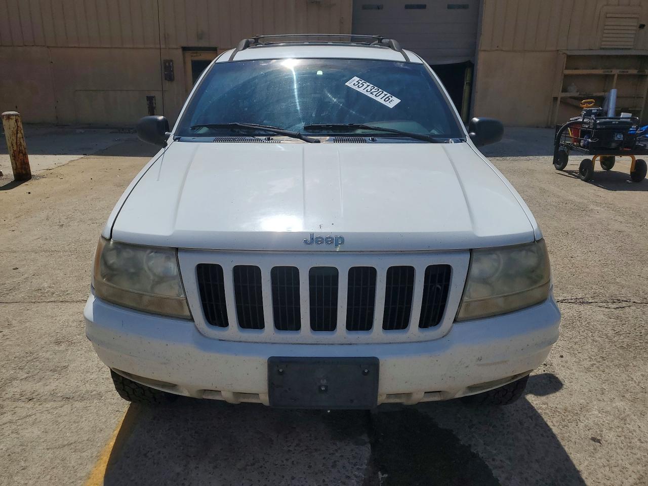 2000 Jeep Grand Cherokee Limited White vin: 1J4G258N4YC226942