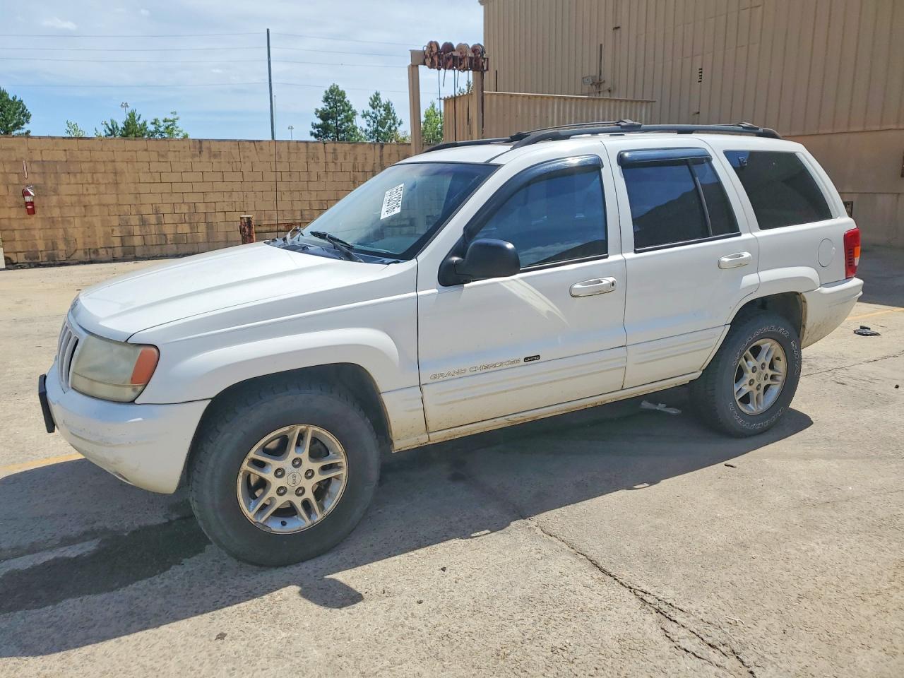 2000 Jeep Grand Cherokee Limited White vin: 1J4G258N4YC226942