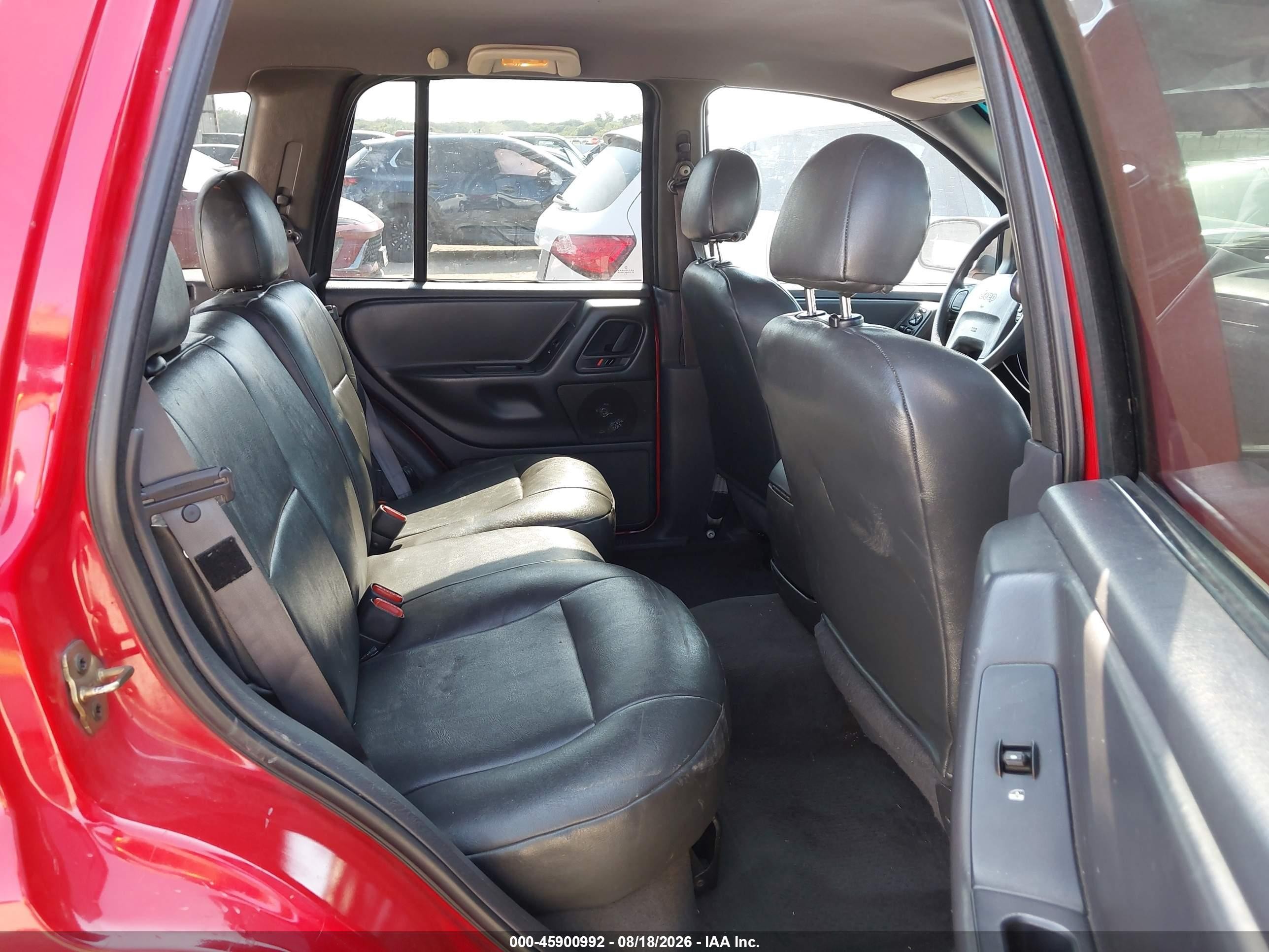 1999 Jeep Grand Cherokee Laredo Красный vin: 1J4G258S0XC797333