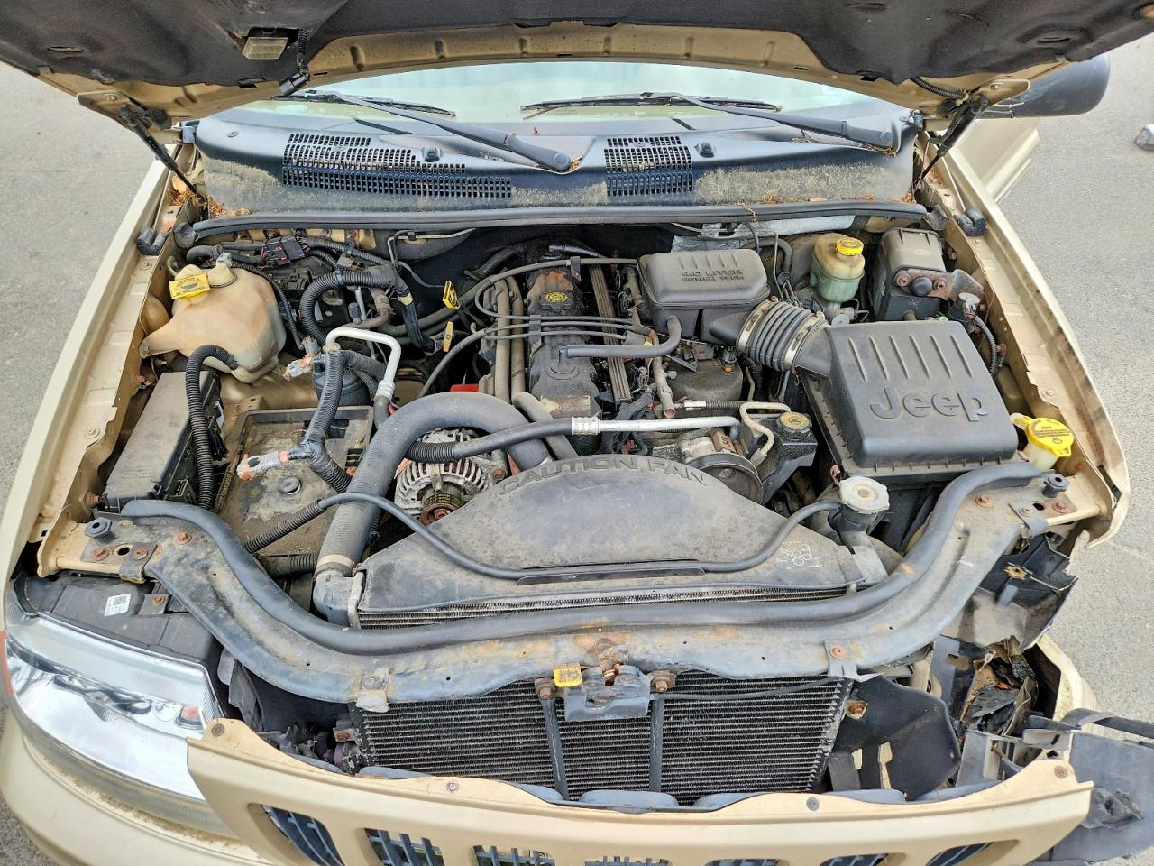 2000 Jeep Grand Cherokee Limited Золотой vin: 1J4G258S4YC367600