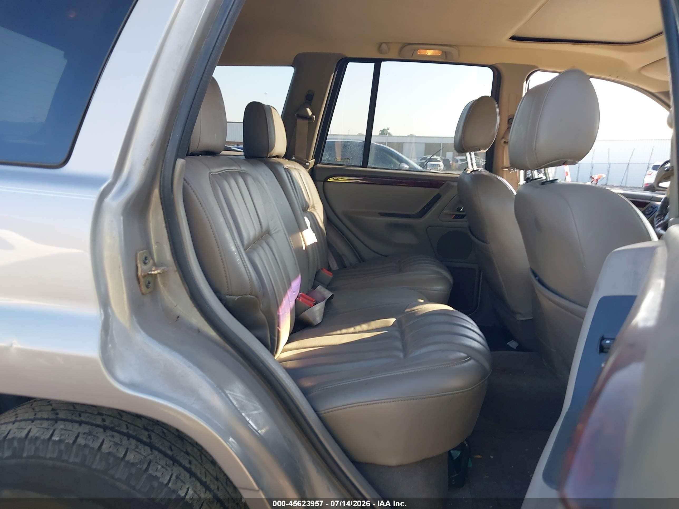 2000 Jeep Grand Cherokee Limited Champagne vin: 1J4G258S5YC310015