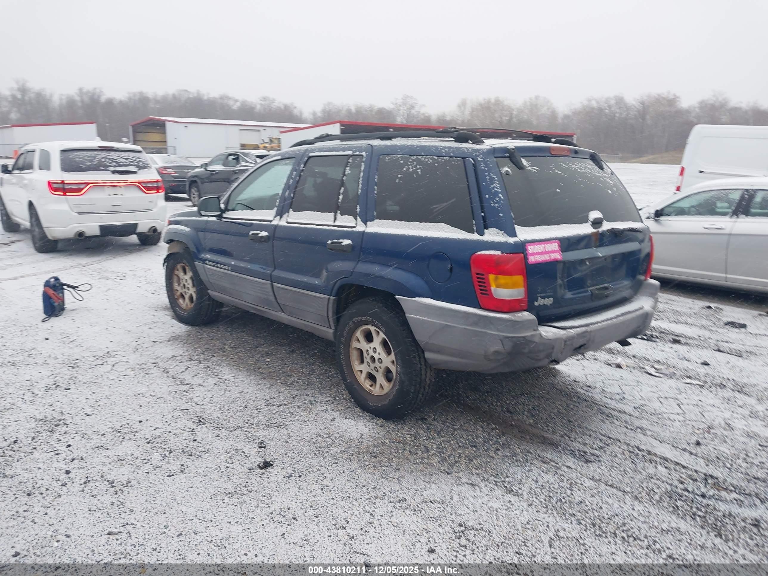 1999 Jeep Grand Cherokee Laredo Blue vin: 1J4G258S6XC660574