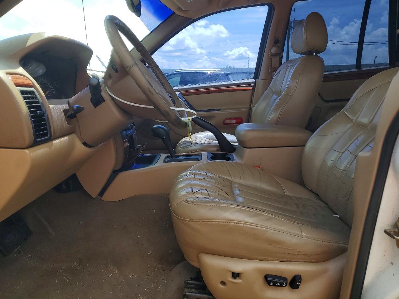 1999 Jeep Grand Cherokee Limited White vin: 1J4G268S5XC663746