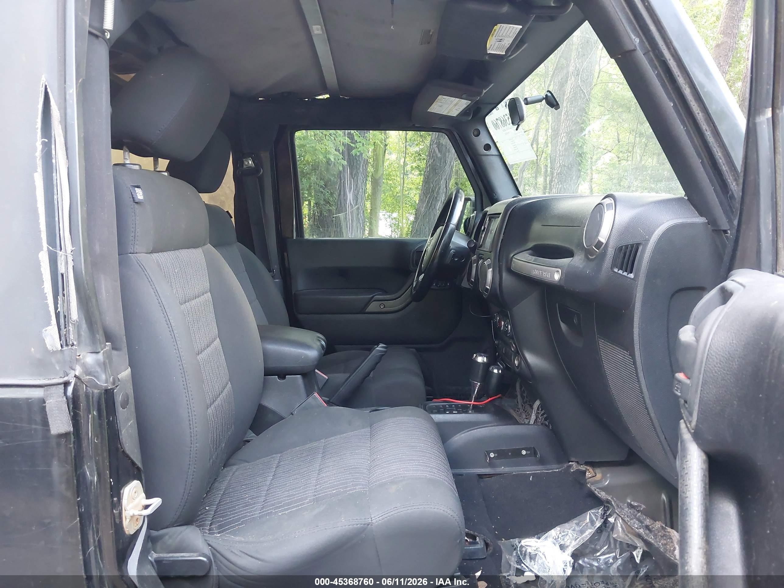 2011 Jeep Wrangler Sport Black vin: 1J4GA2D10BL611149