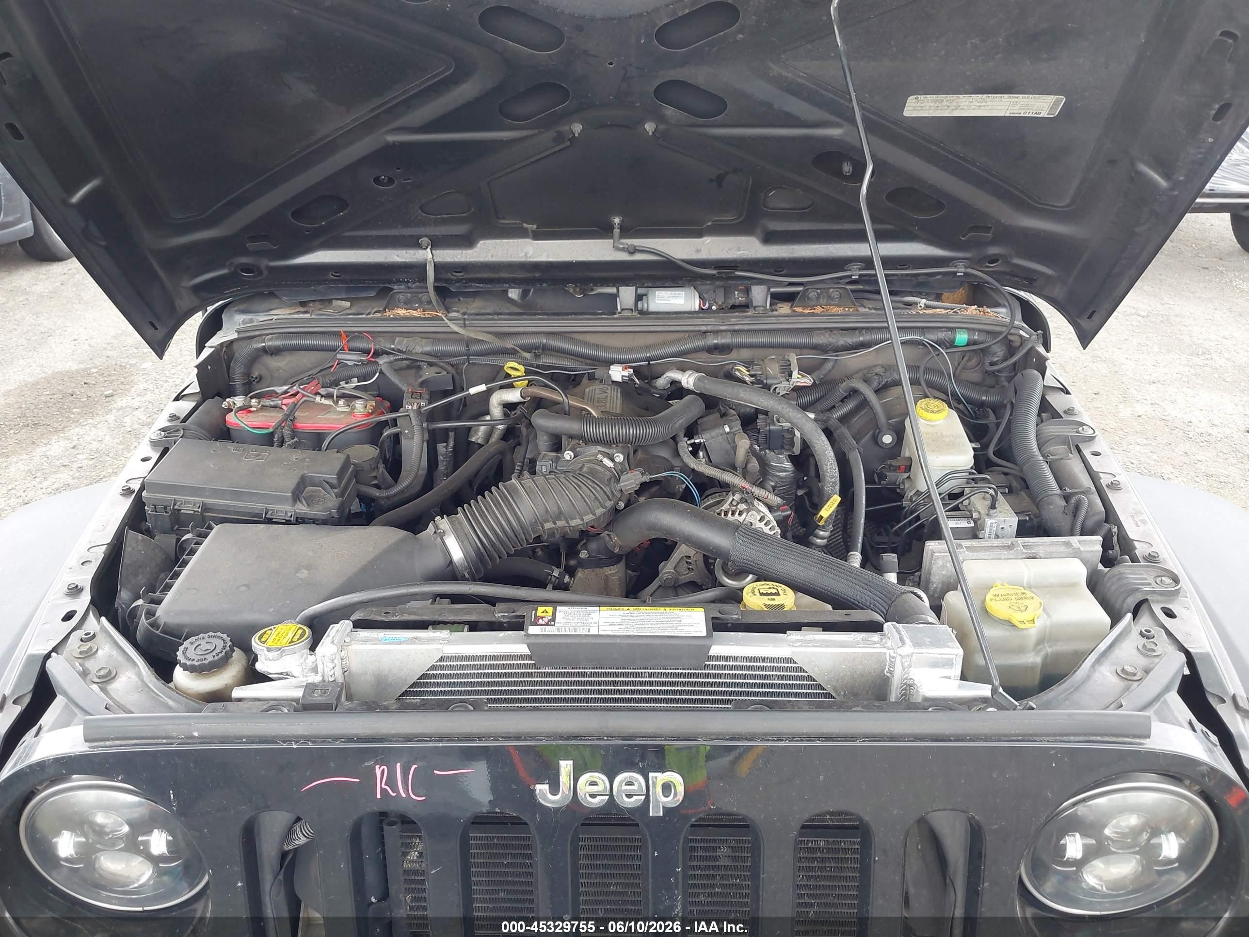 2010 Jeep Wrangler Sport Черный vin: 1J4GA2D16AL204581