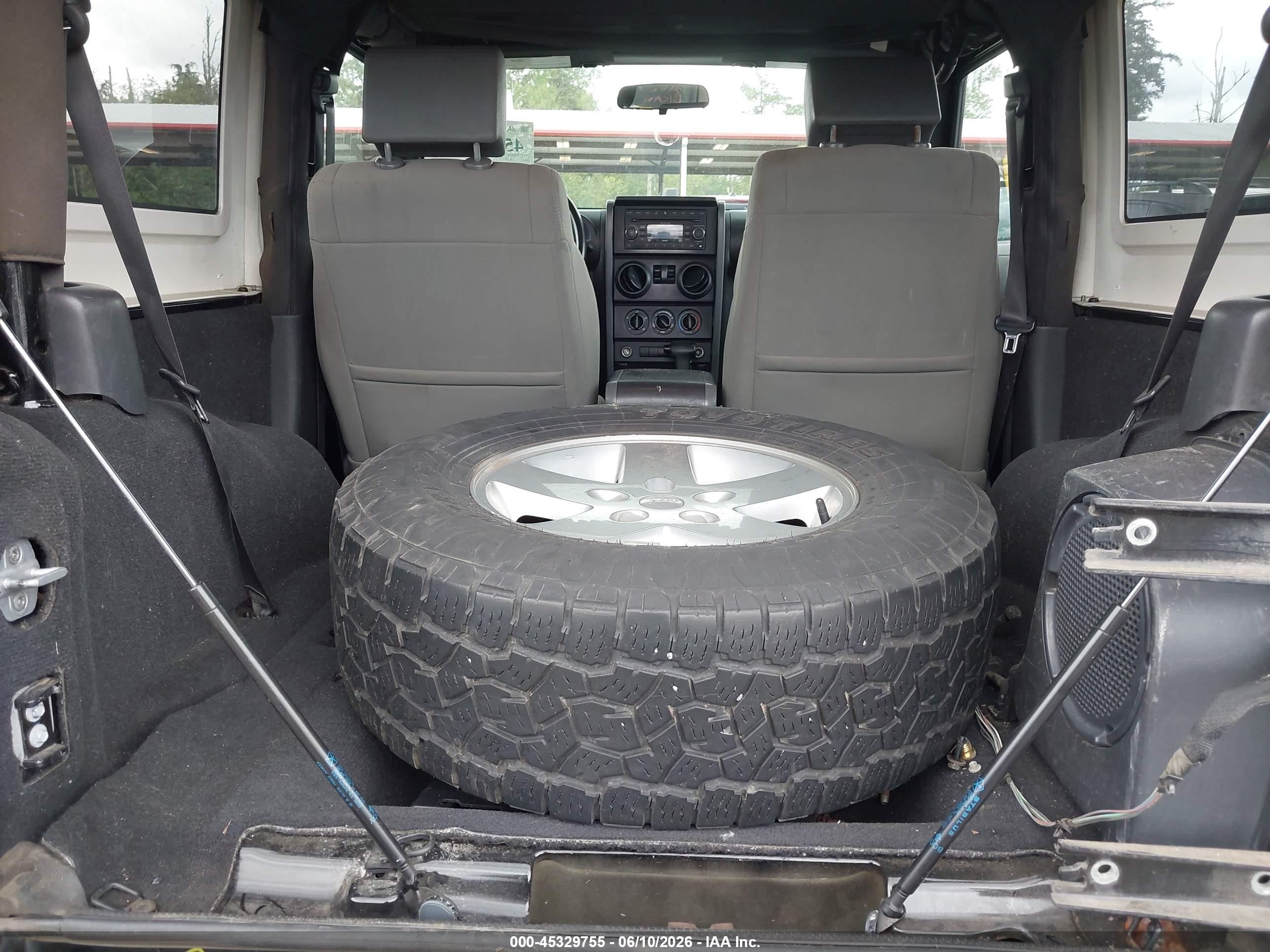2010 Jeep Wrangler Sport Черный vin: 1J4GA2D16AL204581