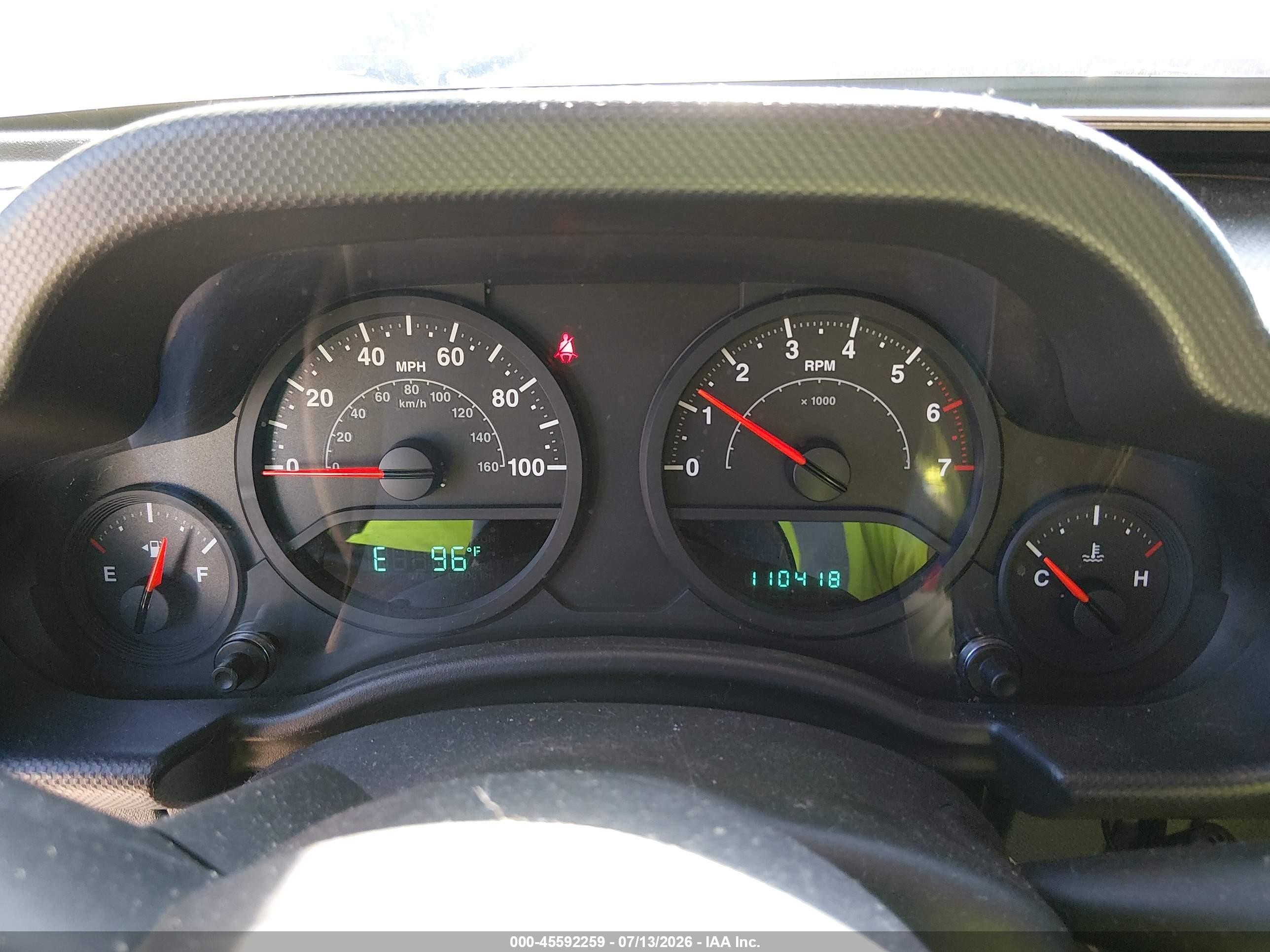 2007 Jeep Wrangler Unlimited X Black vin: 1J4GA39117L133250