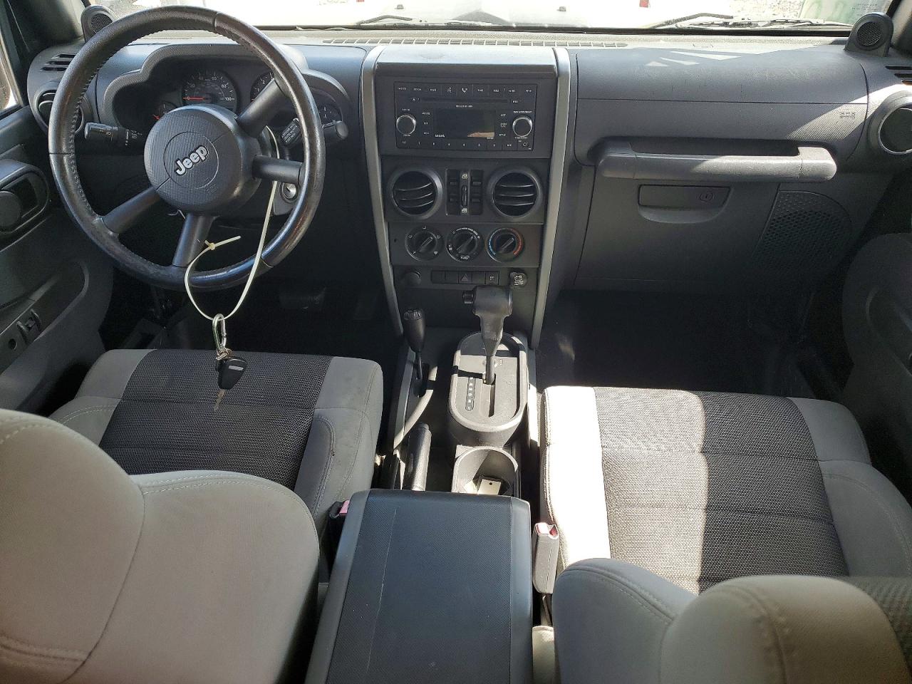 2007 Jeep Wrangler X Black vin: 1J4GA39117L175269