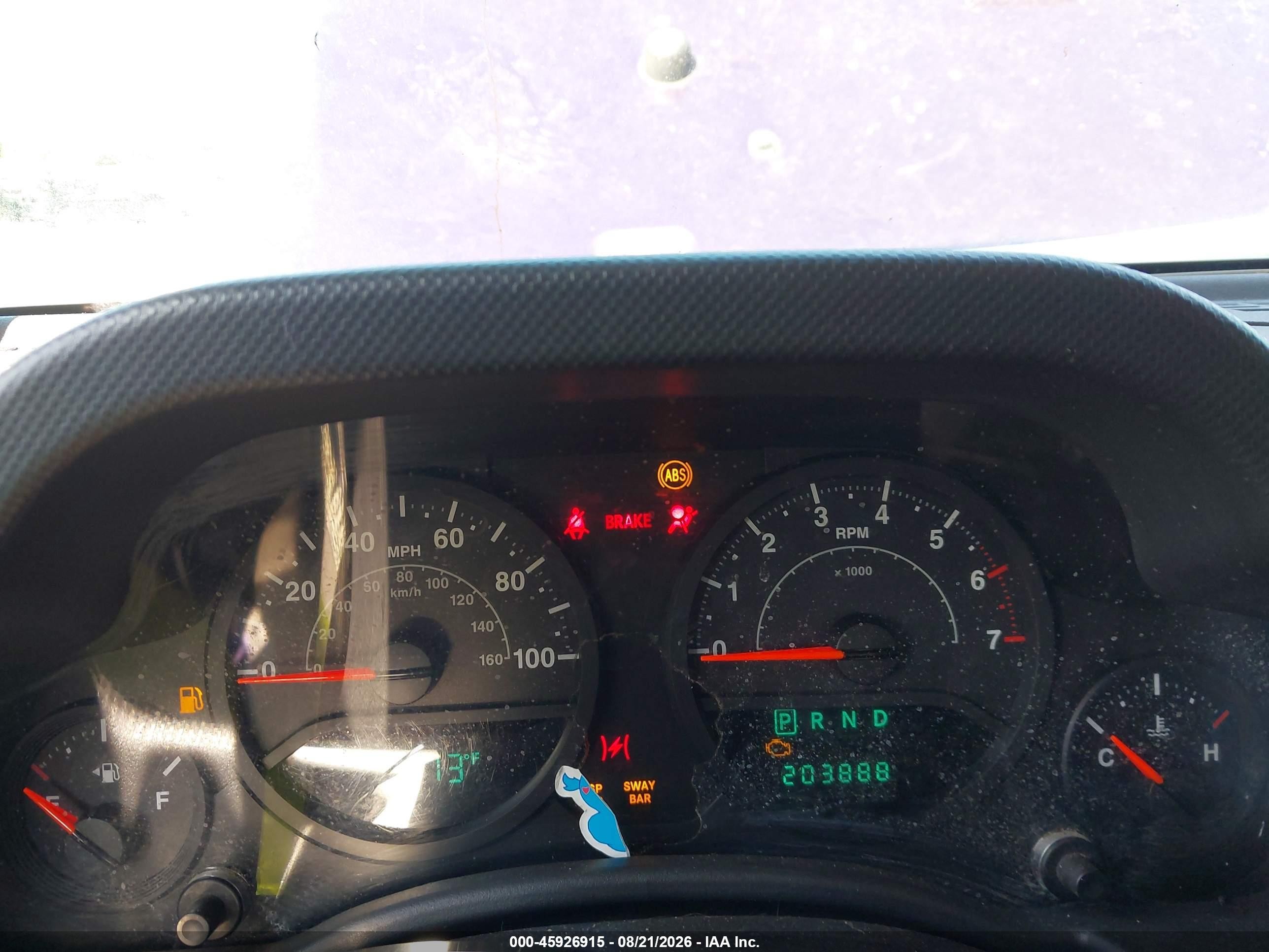 2007 Jeep Wrangler Unlimited X Фиолетовый vin: 1J4GA39117L193478