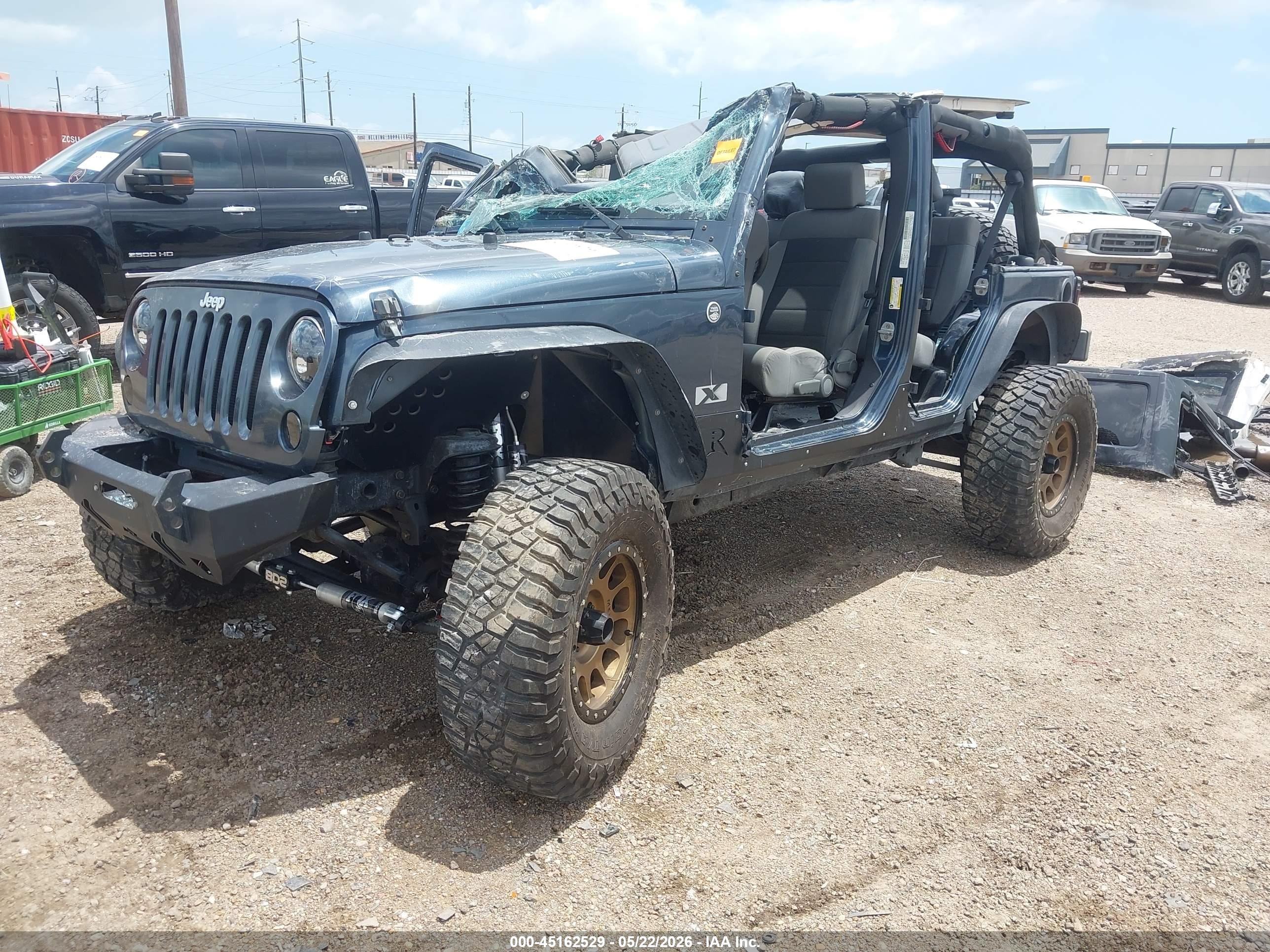 2008 Jeep Wrangler Unlimited X Dark Blue vin: 1J4GA39118L545203