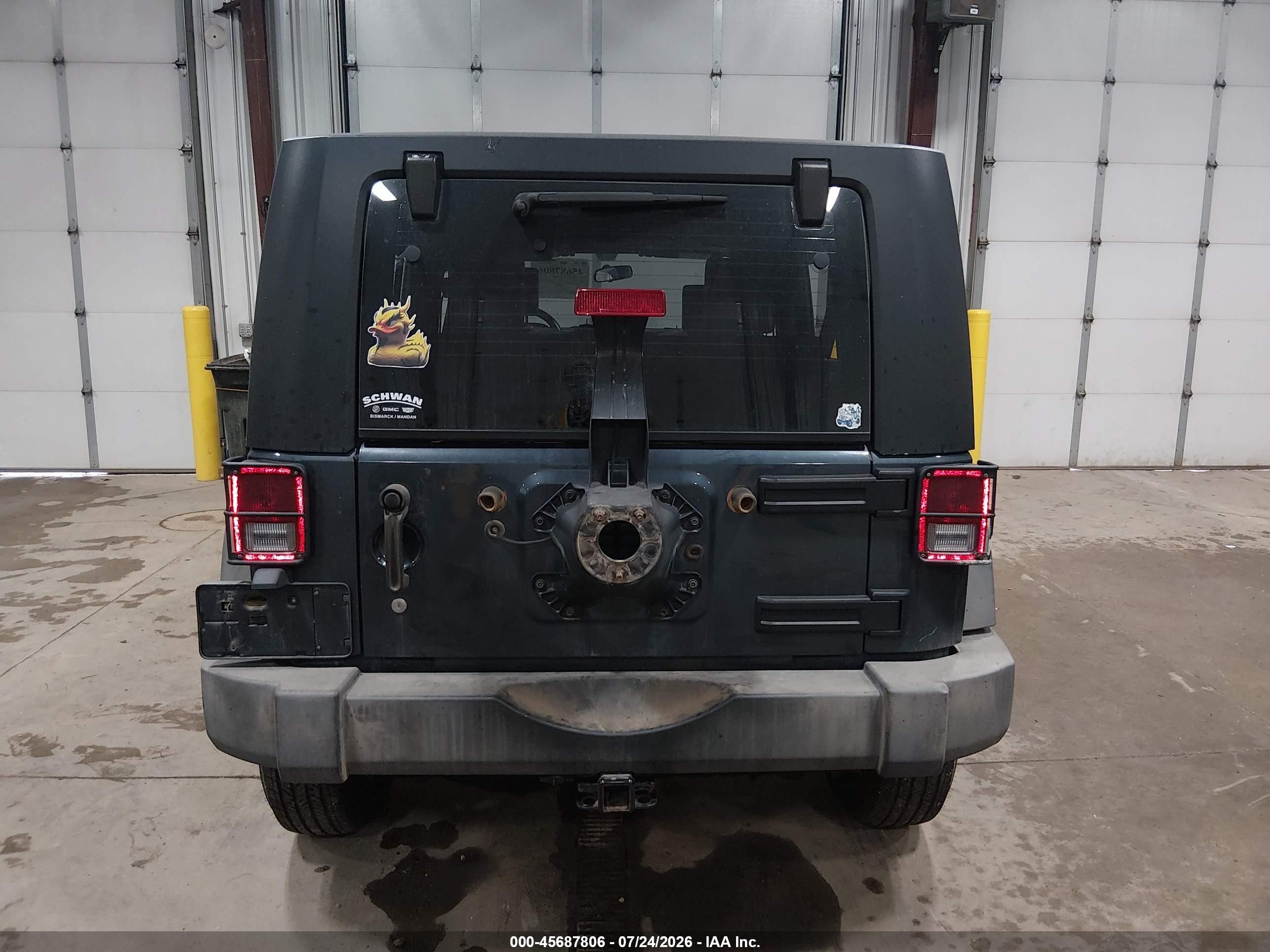 2008 Jeep Wrangler Unlimited X Black vin: 1J4GA39118L556329
