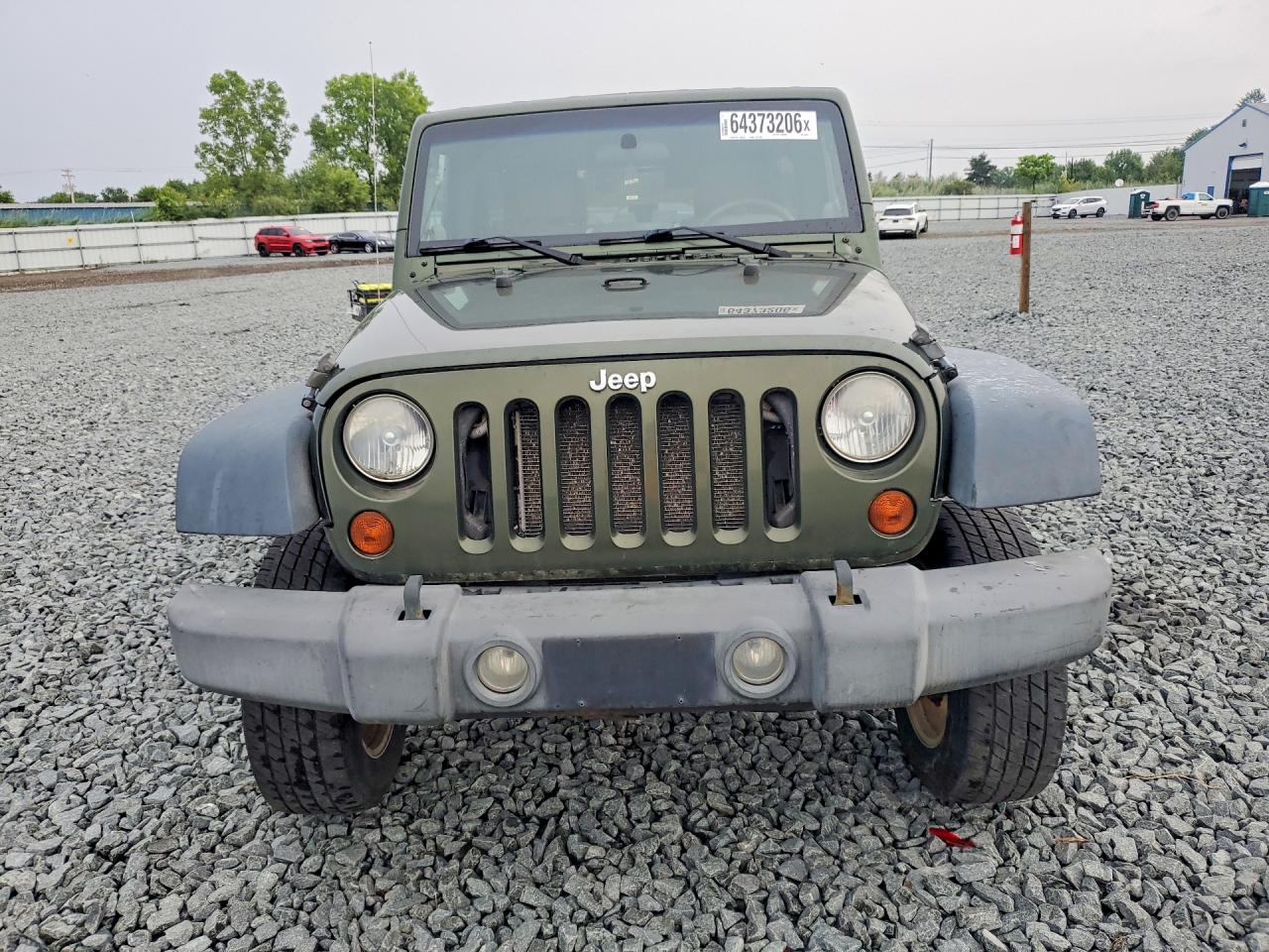 2008 Jeep Wrangler Unlimited X Green vin: 1J4GA39118L619767