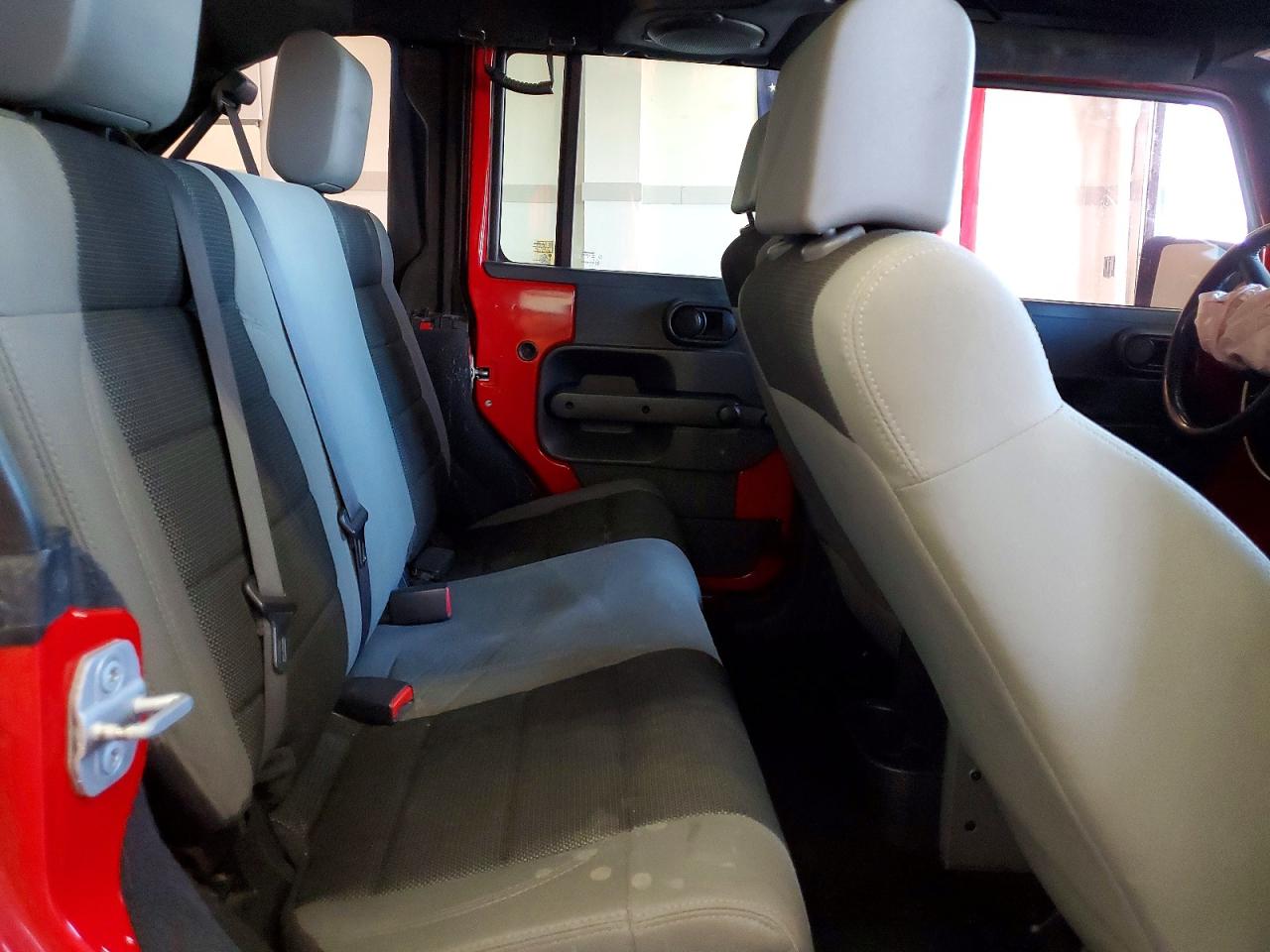 2007 Jeep Wrangler X Red vin: 1J4GA39137L206750