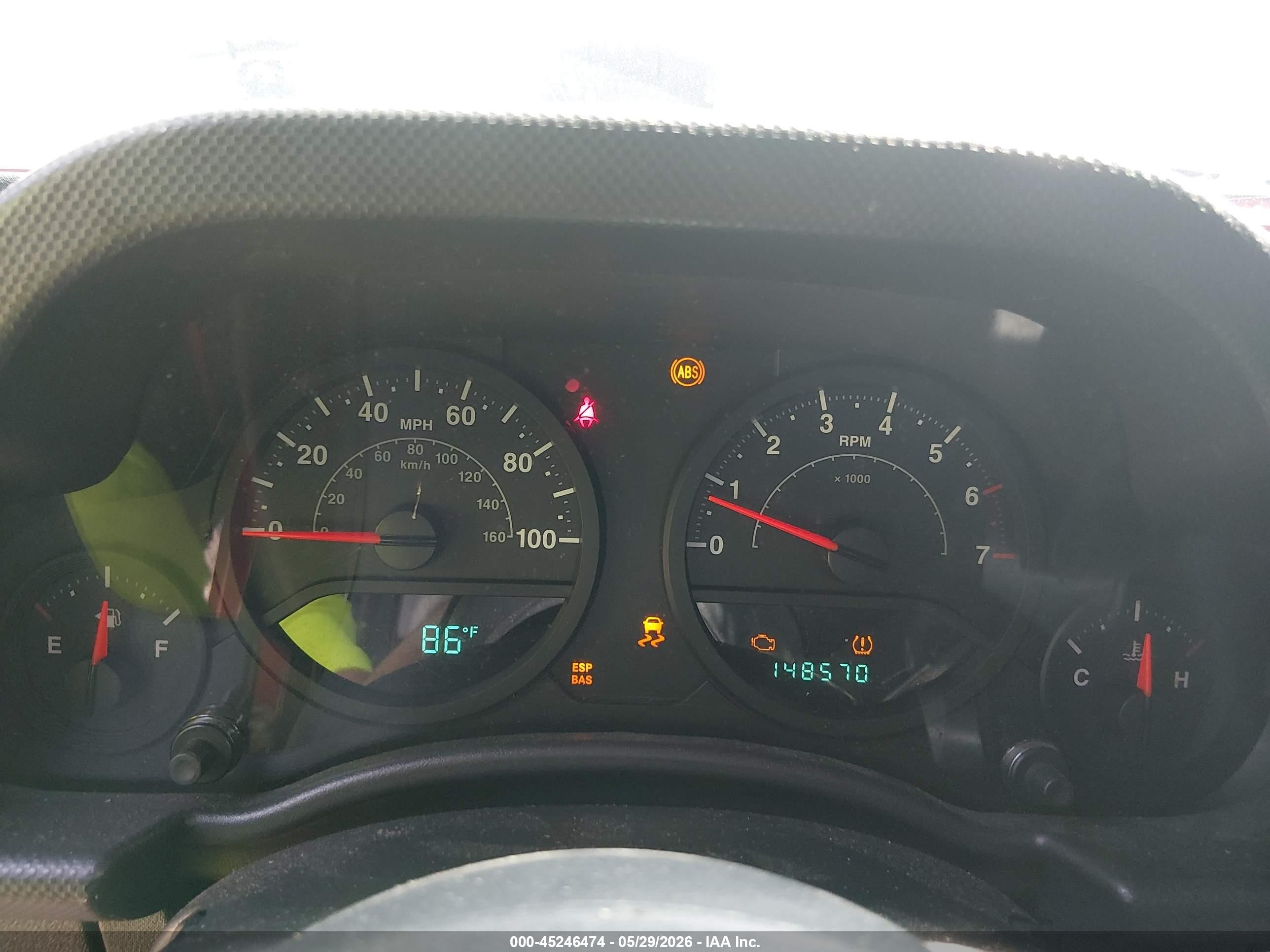 2008 Jeep Wrangler Unlimited X Red vin: 1J4GA39138L547907