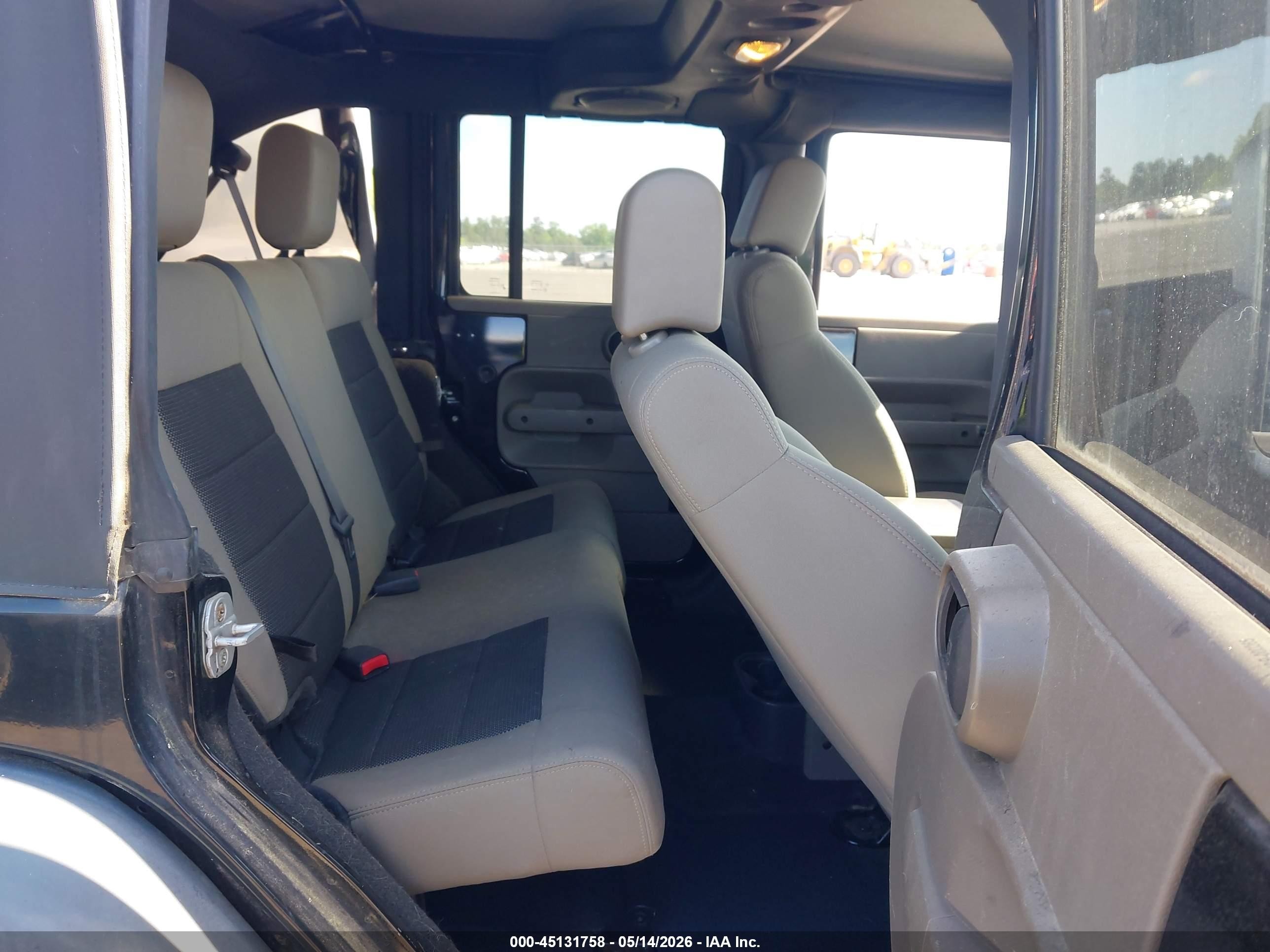 2008 Jeep Wrangler   Black vin: 1J4GA39138L548748