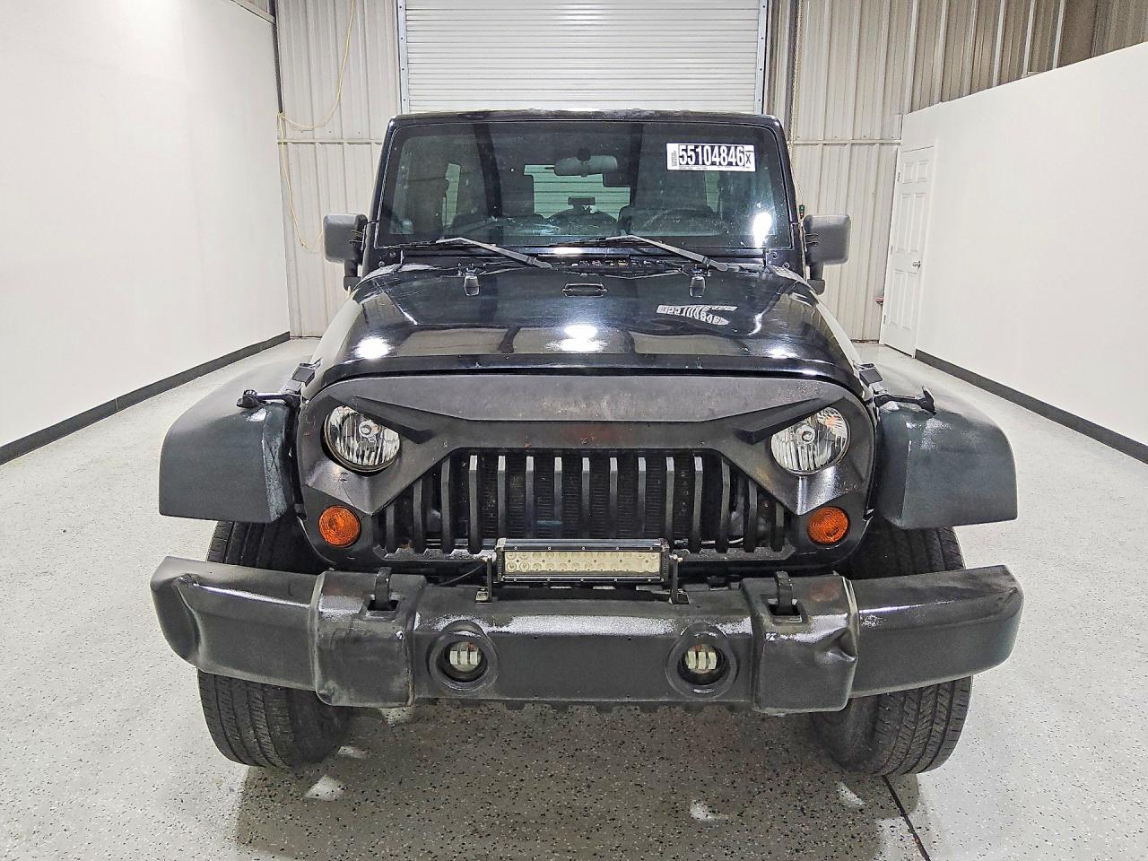2009 Jeep Wrangler Unlimited X Черный vin: 1J4GA39139L720830