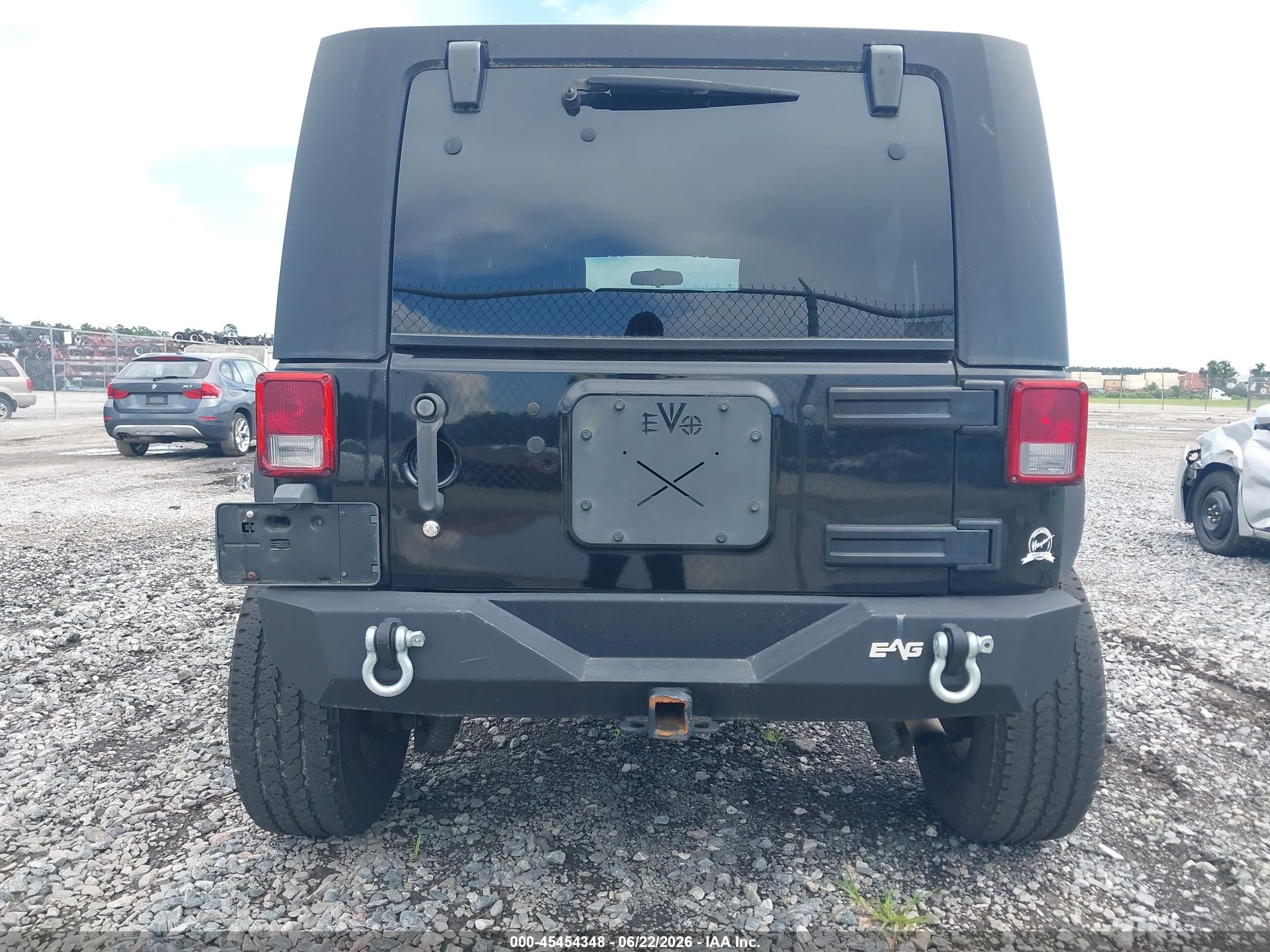 2009 Jeep Wrangler Unlimited X Black vin: 1J4GA39139L772166