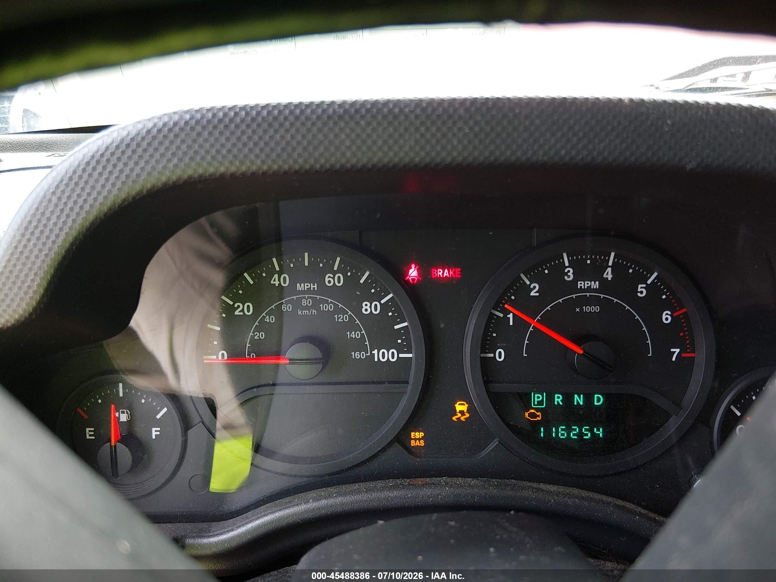 2007 Jeep Wrangler Unlimited X Бордовый vin: 1J4GA39147L173645