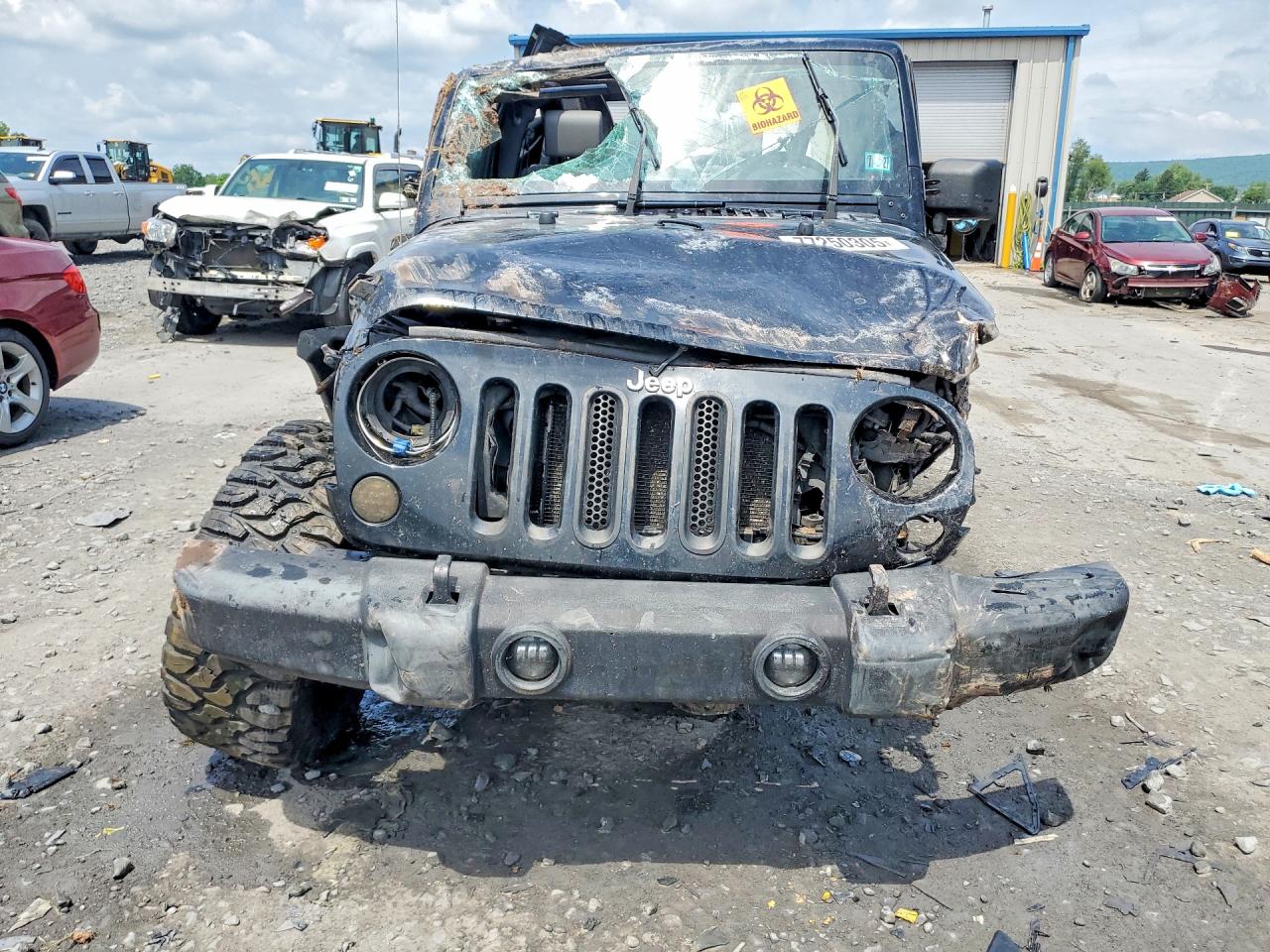 2008 Jeep Wrangler Unlimited X Black vin: 1J4GA39158L653114