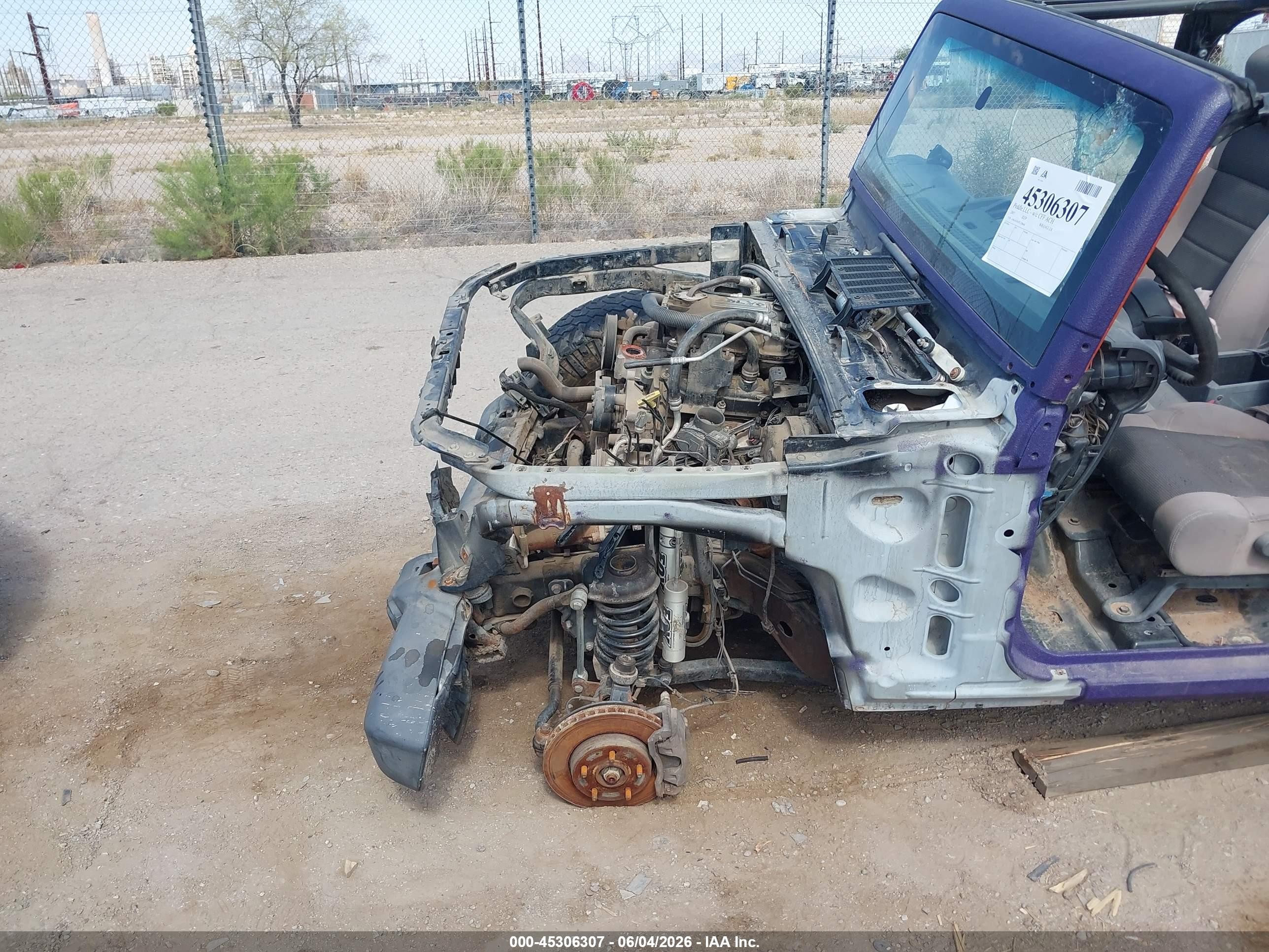 2007 Jeep Wrangler Unlimited X Purple vin: 1J4GA39167L138668