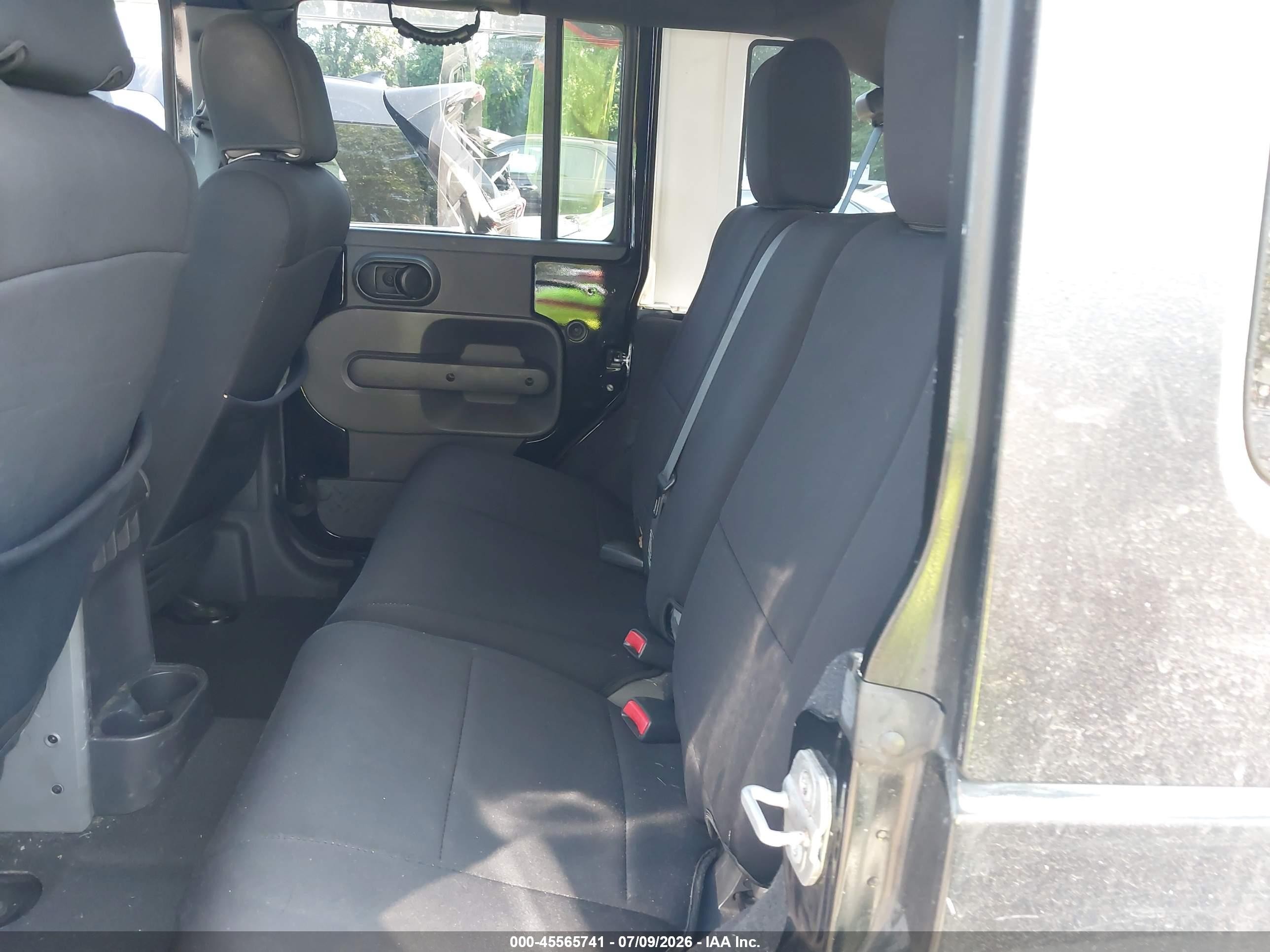 2007 Jeep Wrangler Unlimited X Black vin: 1J4GA39167L148083