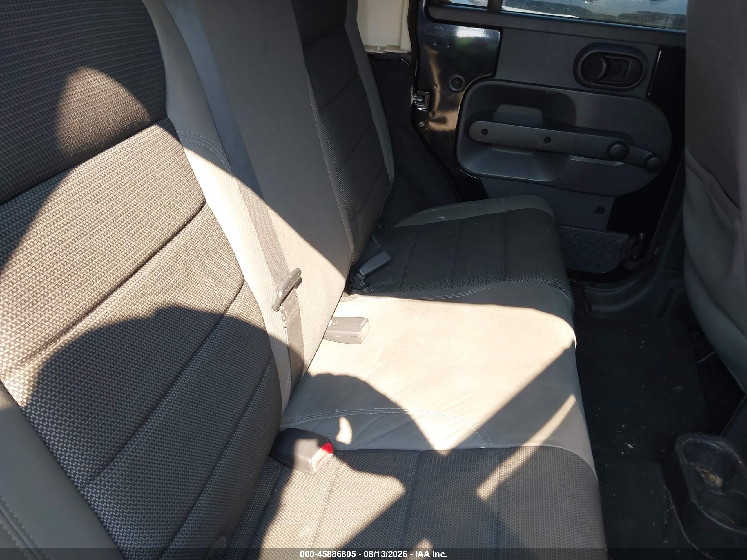 2007 Jeep Wrangler   Black vin: 1J4GA39167L174697